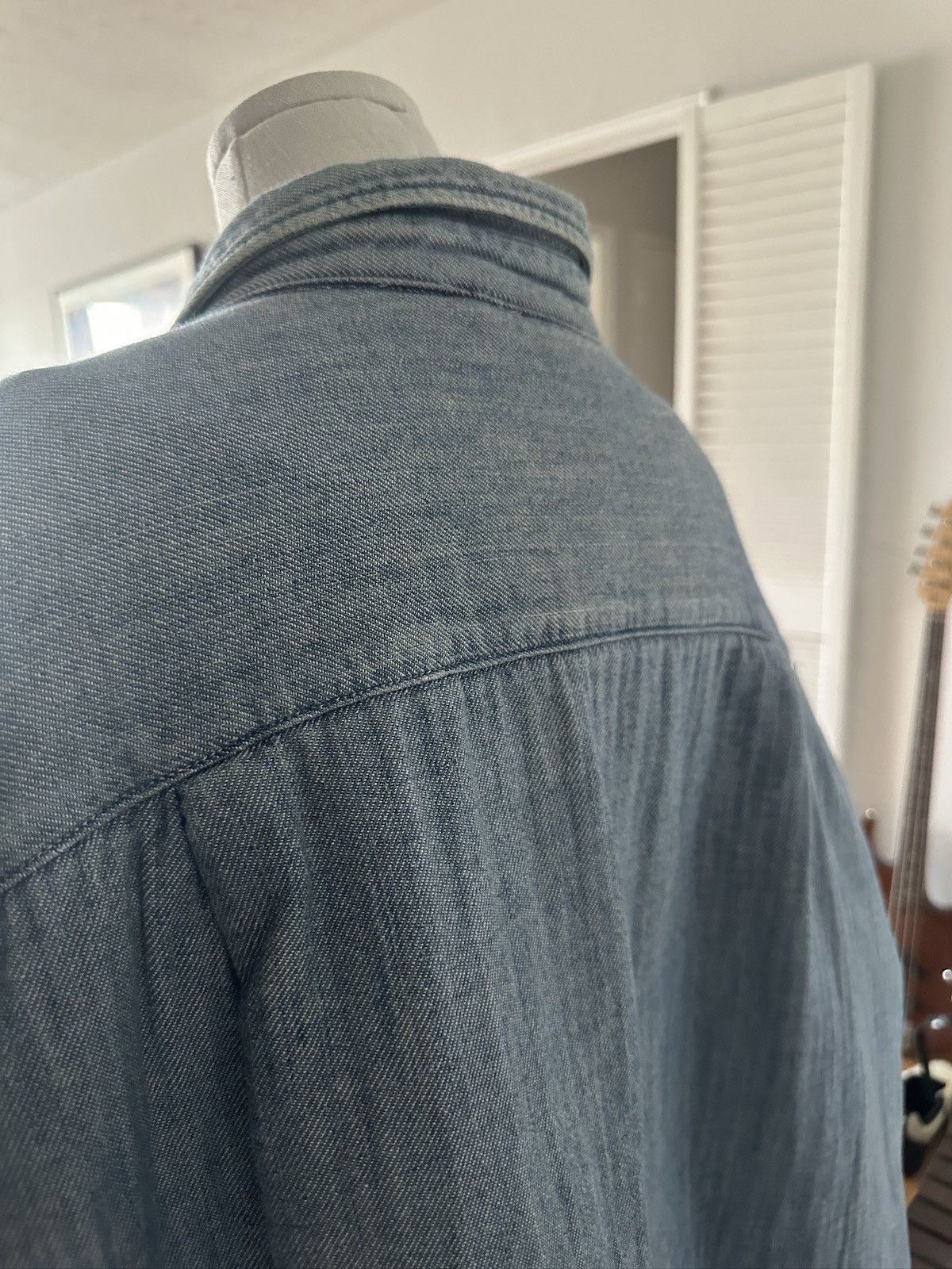Kapital KAPITAL 18AW Double-Weave Denim & Quilted Shirt Coat, Unisex Size US S / EU 44-46 / 1 - 11 Thumbnail