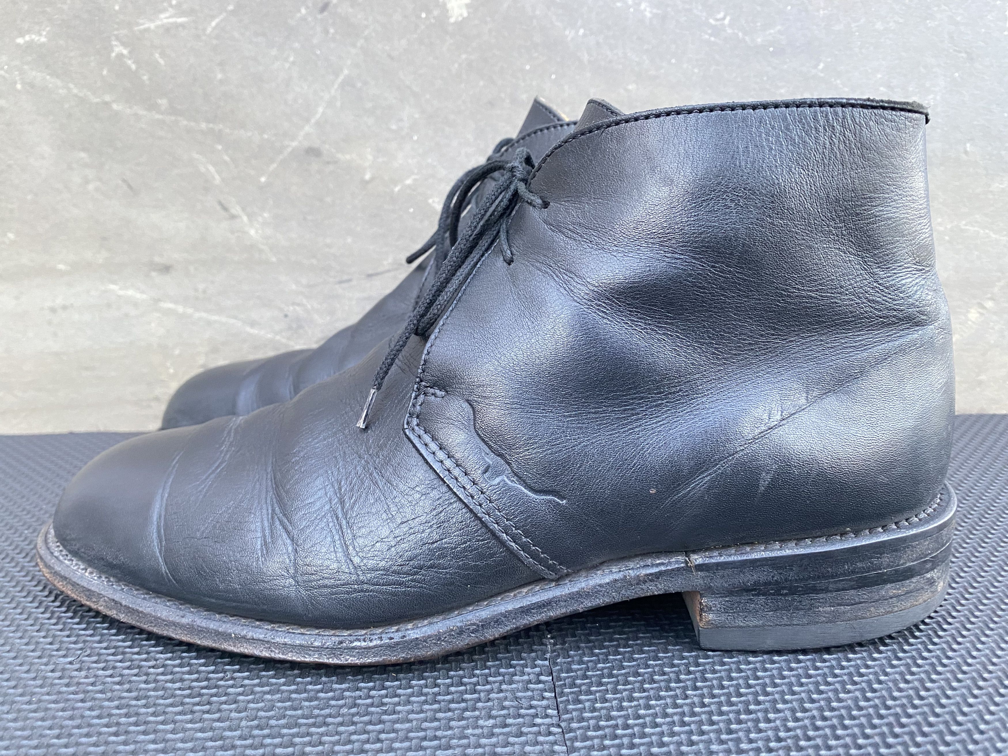 R.M. Williams RM Williams Craftsman Lace Up Chukka Black Size US 8 / EU 41 - 7 Thumbnail