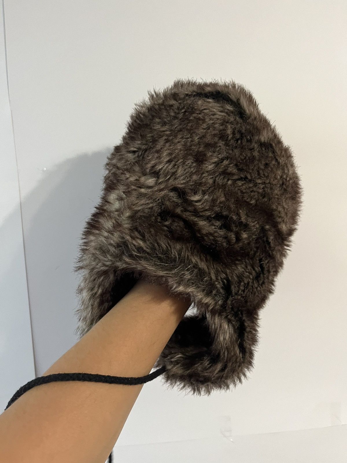 Japanese Brand Vintage Fuzzy Japanese Ushanka Hat Y2K Avant Garde USA Size ONE SIZE - 4 Thumbnail