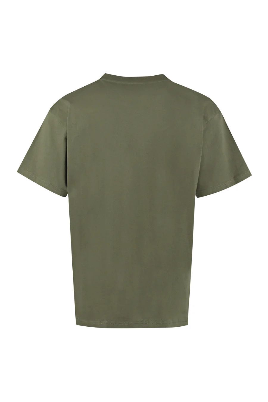 Moschino o1y0225 Logo T-Shirt in Military Green Size US M / EU 48-50 / 2 - 3 Thumbnail