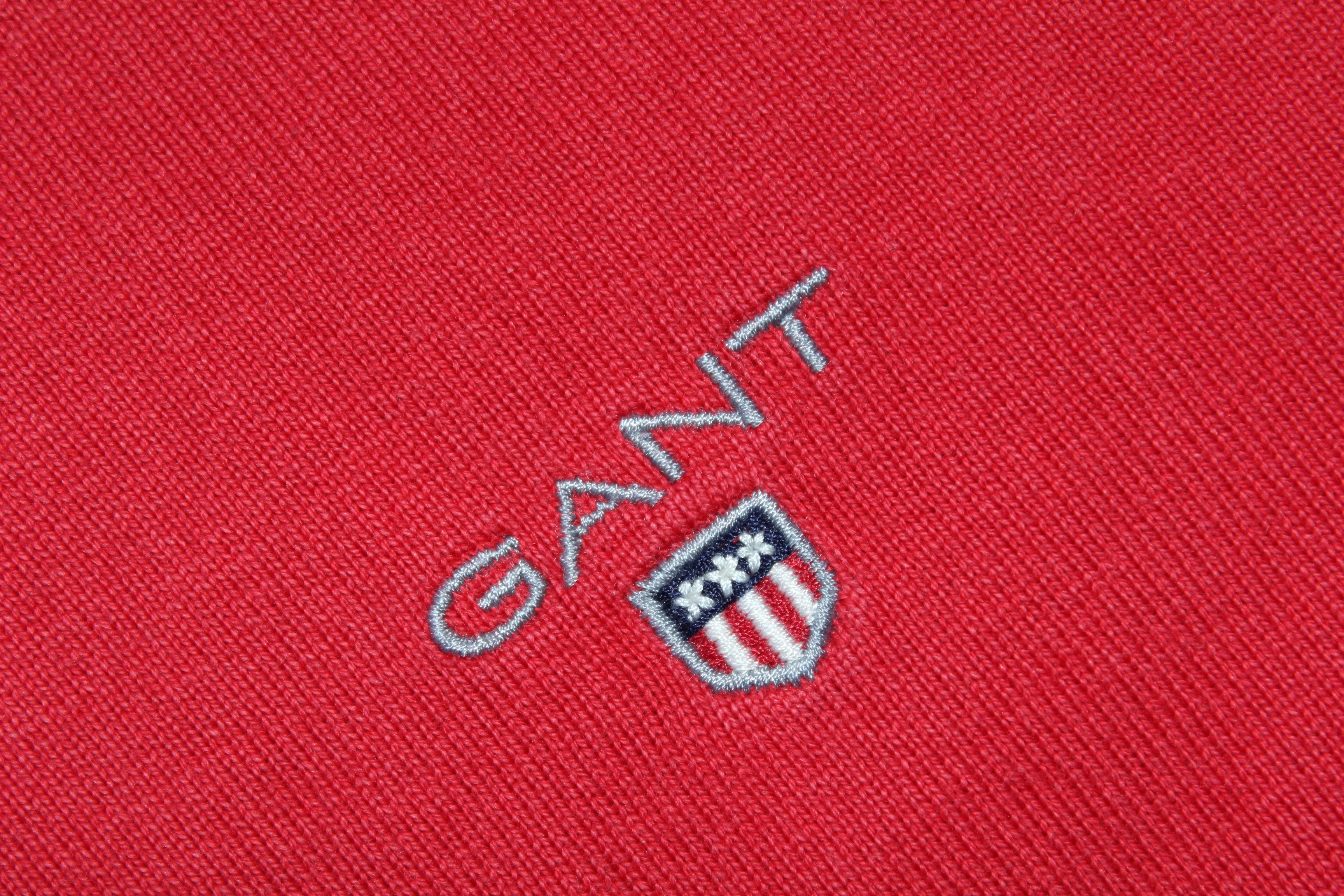 Gant Men's Gant Long Sleeve Red Rugby Shirt Size US L / EU 52-54 / 3 - 2 Thumbnail