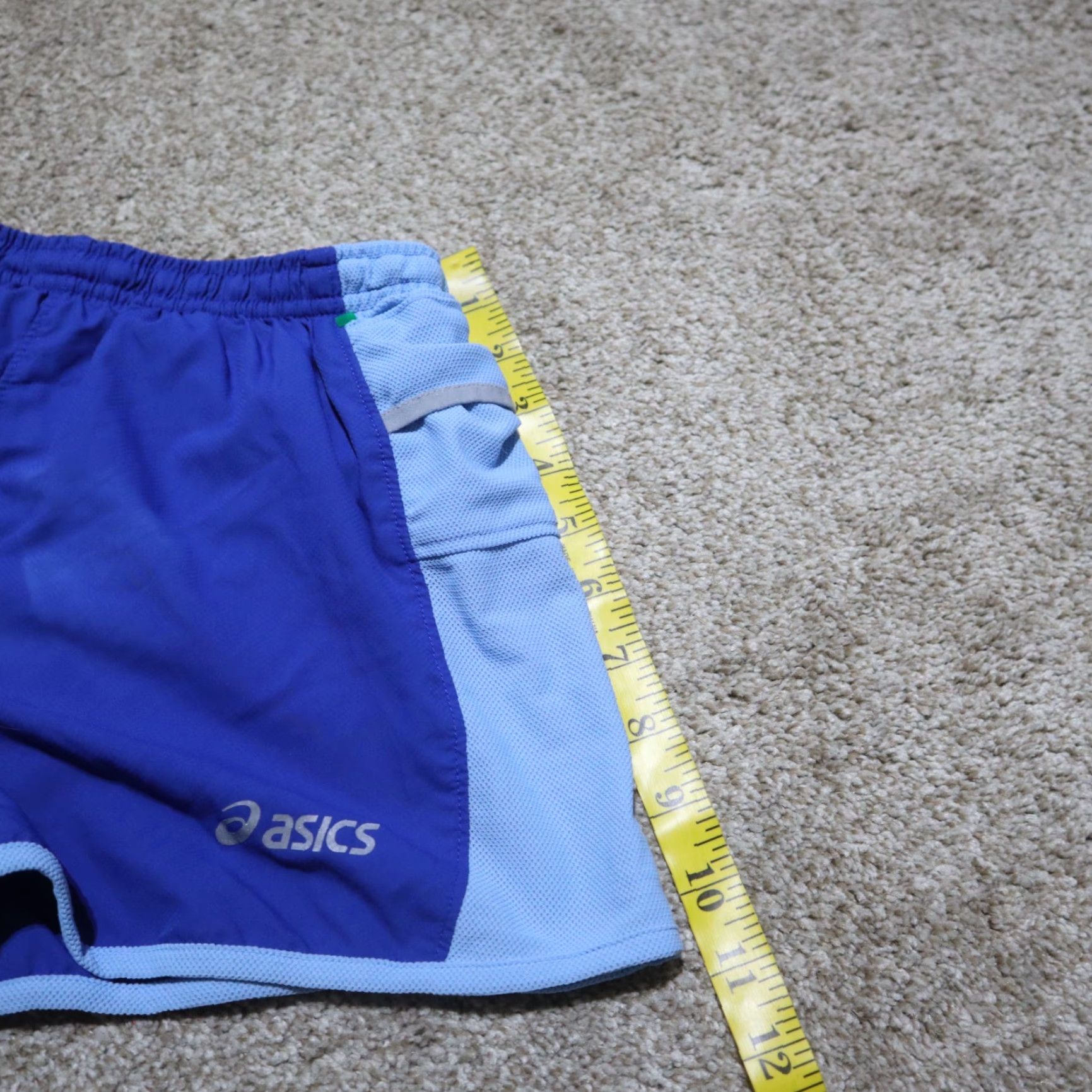 Asics ASICS Shorts Women XS Blue Running Athletic Womens Size 26" / US 2 / IT 38 - 4 Thumbnail