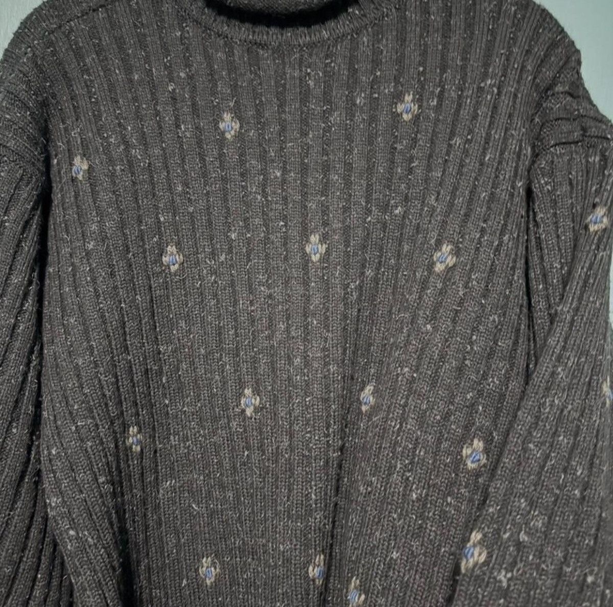 Giorgio Armani Vintage 1980s Giorgio Armani Wool Silk Sweater Size US L / EU 52-54 / 3 - 2 Thumbnail