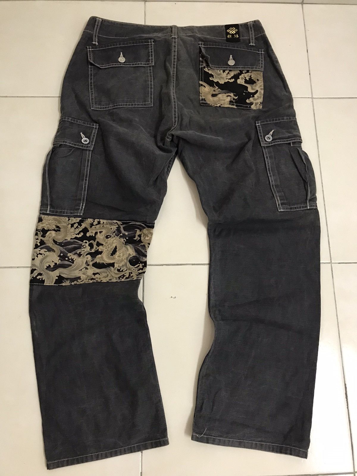 Japanese Brand × Kapital × Vintage Vintage Kargo Pants Japanese Brand Size US 33 - 6 Thumbnail