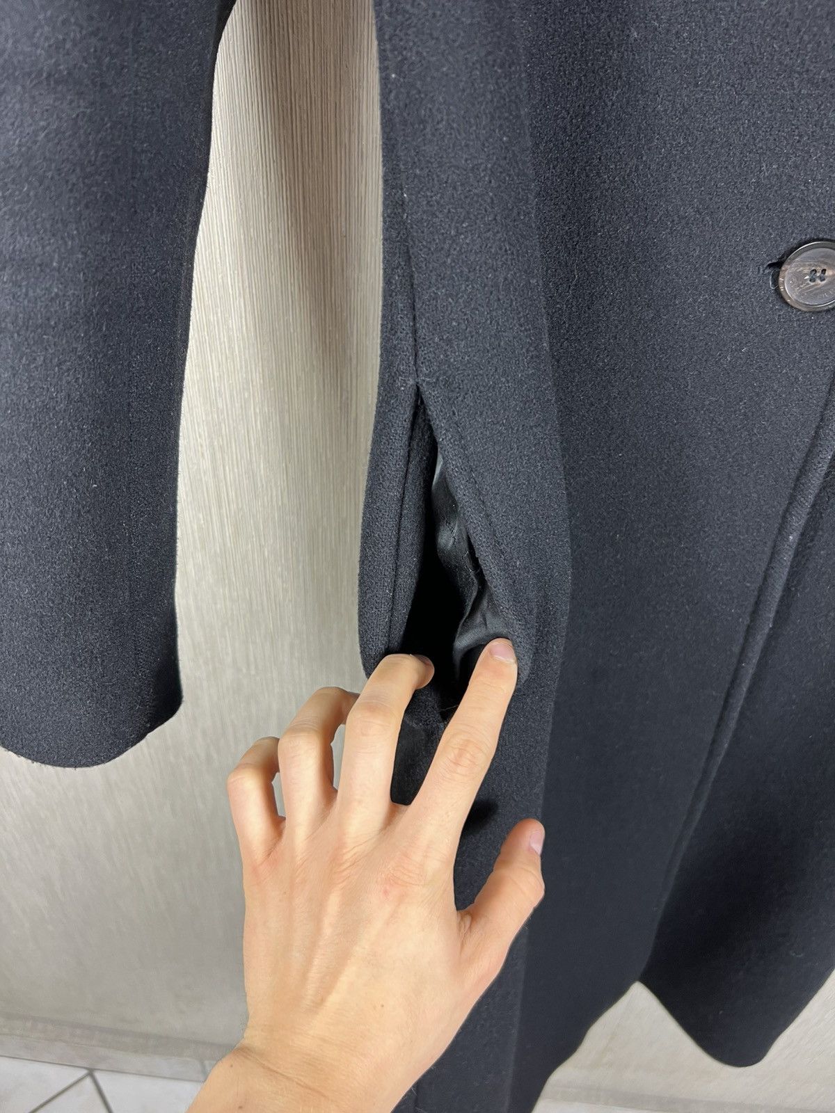 Other Claudie Pierlot Paris long wool coat parka designer jacket Size XS / US 0-2 / IT 36-38 - 15 Thumbnail