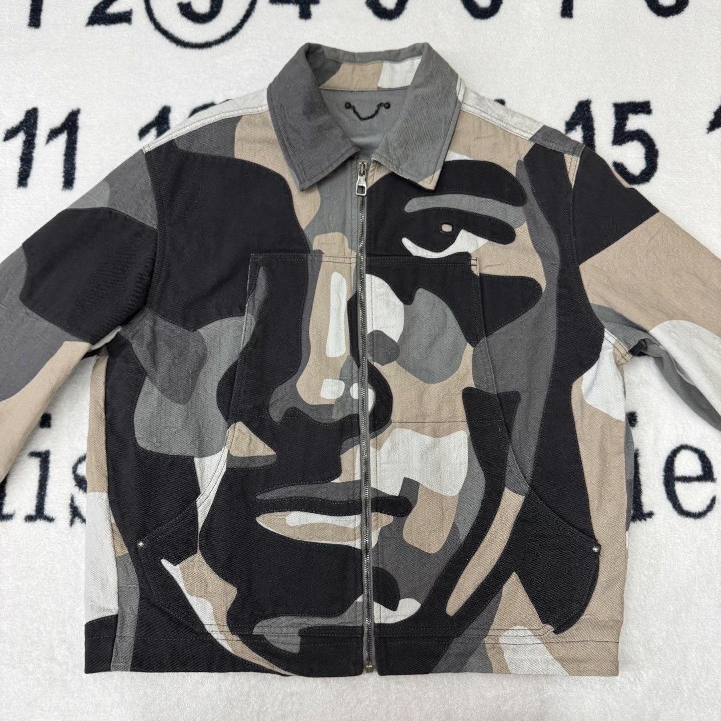 Louis Vuitton Louis Vuitton Denim Camo Black Light Jacket l Men Size US L / EU 52-54 / 3 - 1 Thumbnail