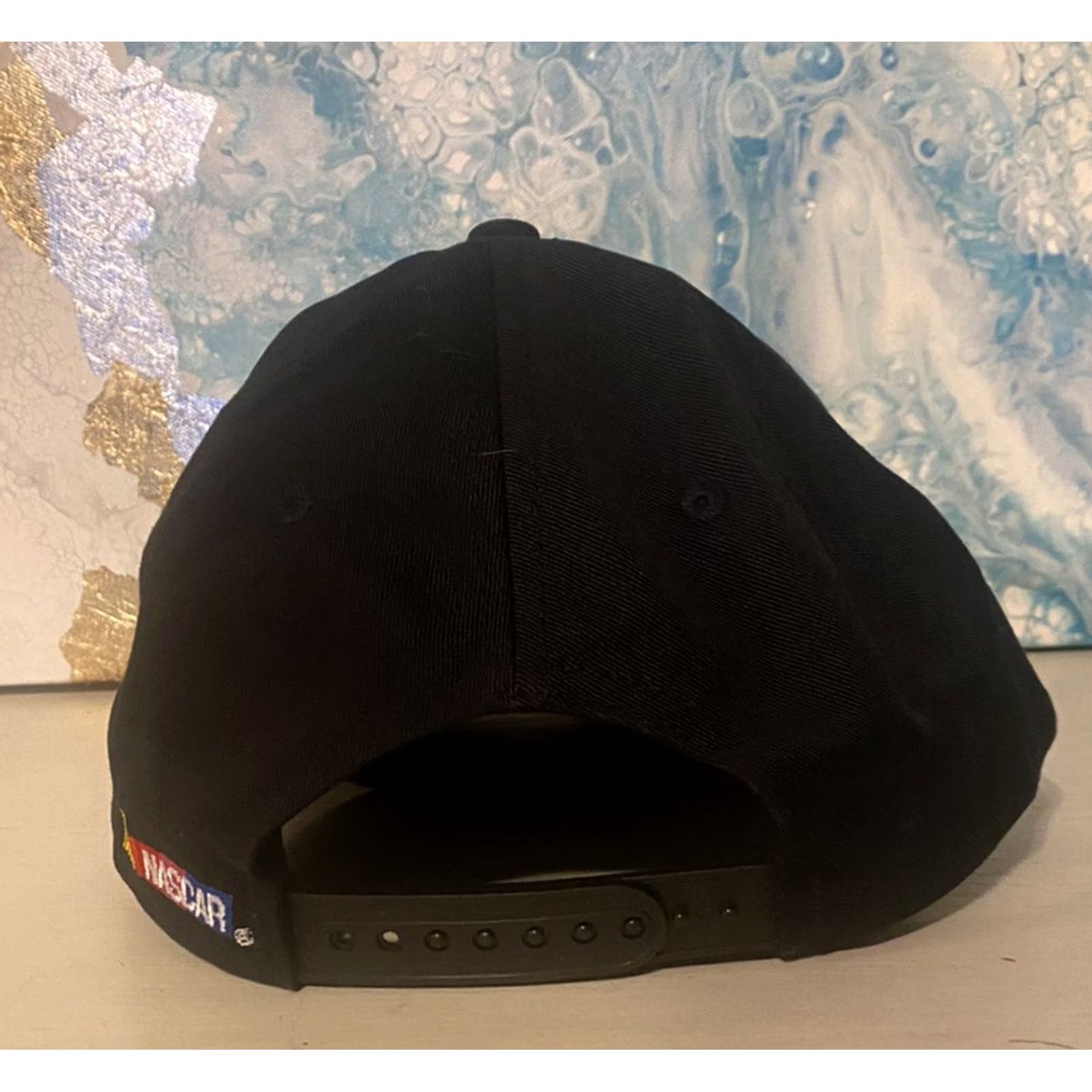 NASCAR Kenny Schrader MB2 Nascar Hat Motorsports SnapBack Sports Design Hat (Black) Adjustable Mens Hat Size ONE SIZE - 5 Thumbnail