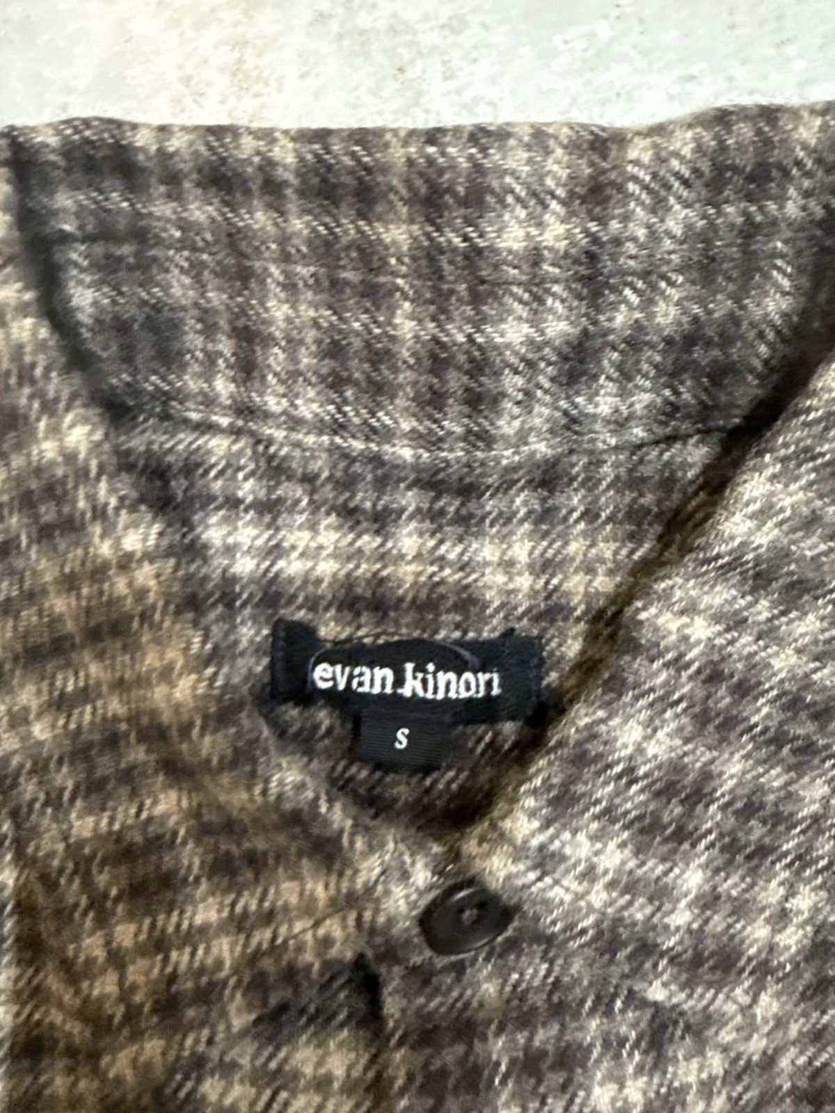 Evan Kinori Wool big shirt Size US S / EU 44-46 / 1 - 2 Thumbnail