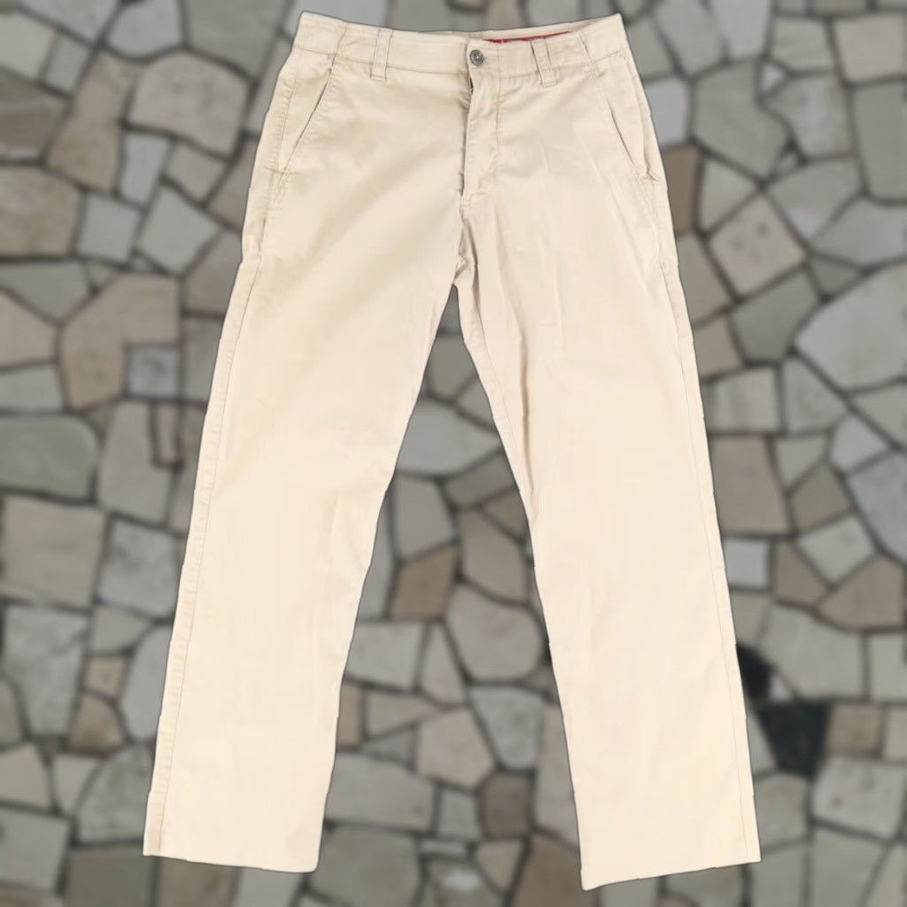 Under Armour Under Armour Stretch Straight Fit Cotton Blend Canvas Chino Pants Tan Men's 32 Size US 32 / EU 48 - 1 Thumbnail