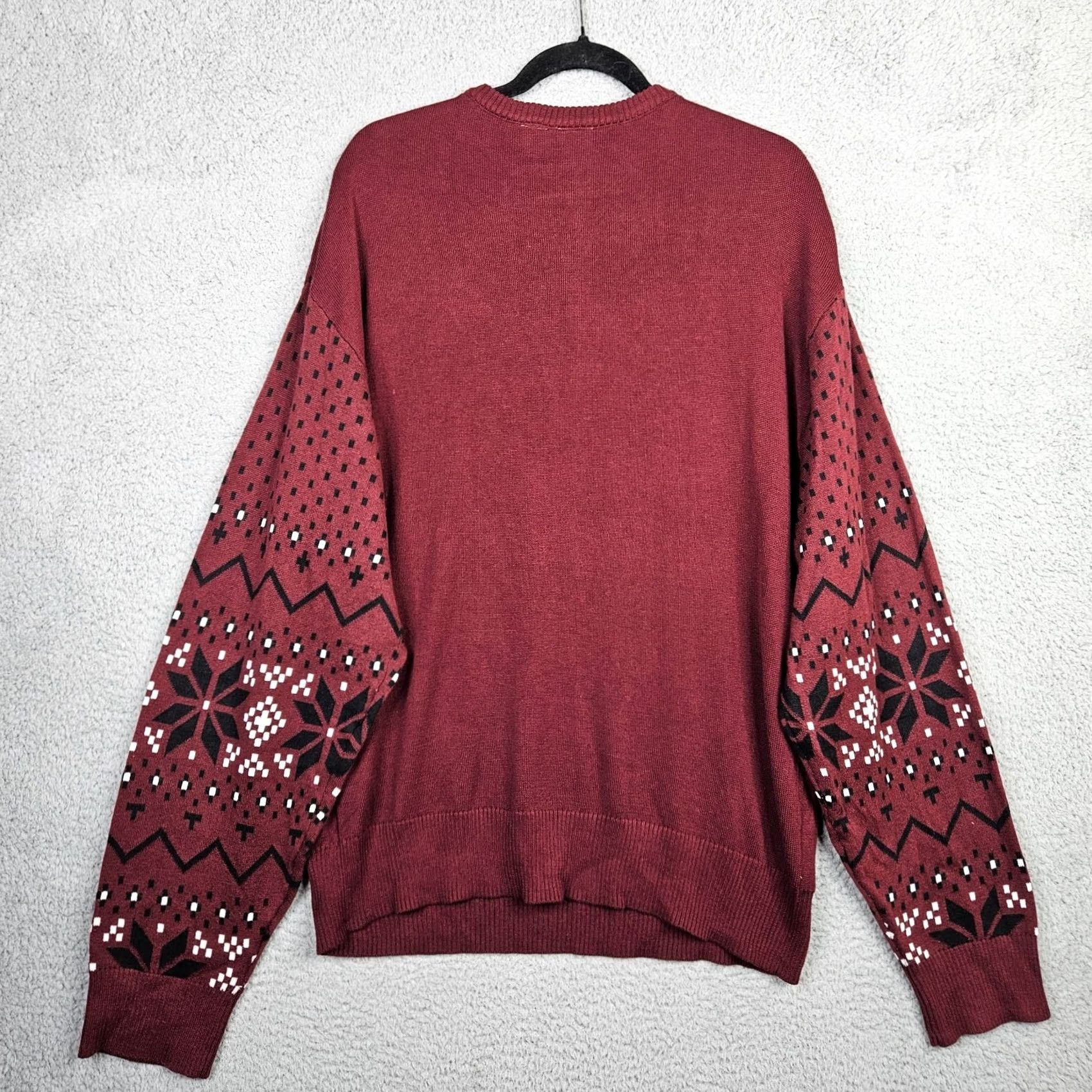 Disney Disney Darth Vader Holiday Pullover Sweater Men M Red Knit Crew Neck All Seasons Holiday Theme, Regular Fit, Disney Brand Size US M / EU 48-50 / 2 - 6 Thumbnail