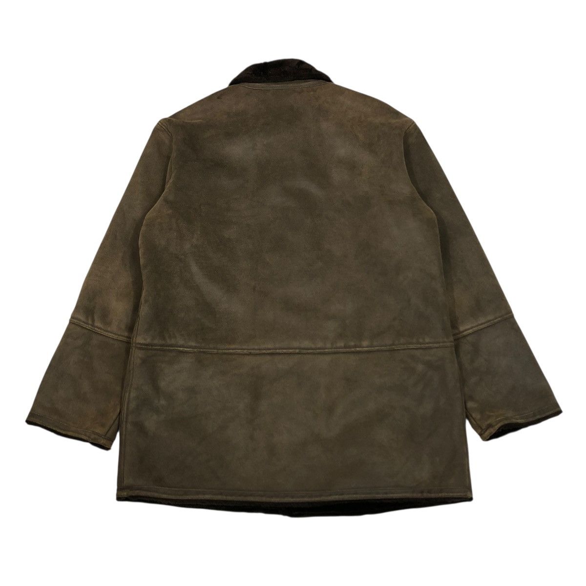 Japanese Brand 🔥VINTAGE GENUINE LEATHER JACKET MEN’S CLUB ISSEY MIYAKE Size US L / EU 52-54 / 3 - 2 Thumbnail