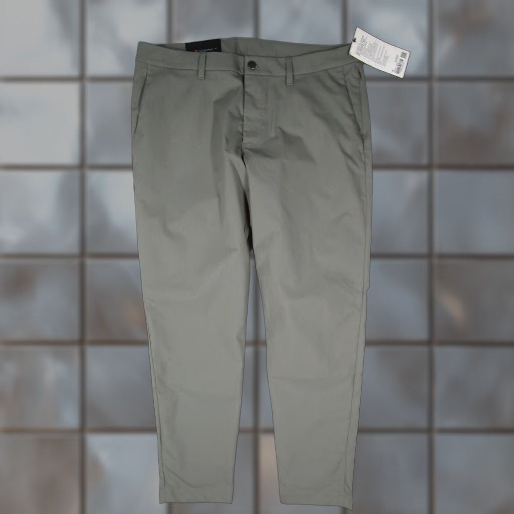 Lululemon Lululemon Pants Mens 36 Green ABC Slim Fit Smooth Twill Chino 5-Pocket Design Flat Front 31 Inseam Size US 36 / EU 52 - 1 Thumbnail