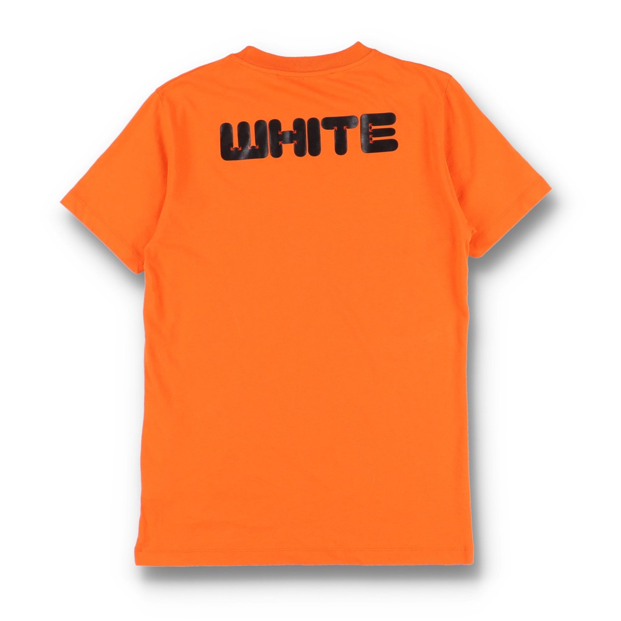 Off-White Orange Rubber Arrow Font Logo T-Shirt Size US S / EU 44-46 / 1 - 7 Thumbnail