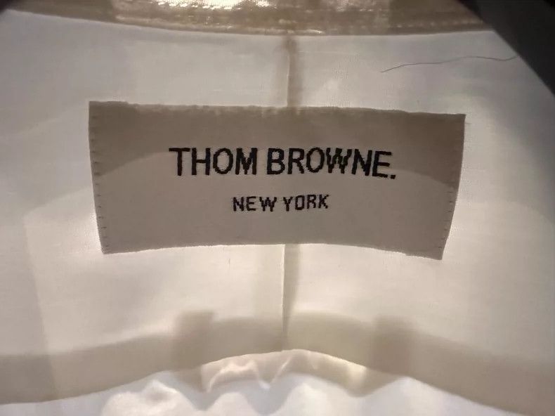 Thom Browne Thom browne Classic three-color logo shirt with door flap 2 Size US XS / EU 42 / 0 - 3 Thumbnail