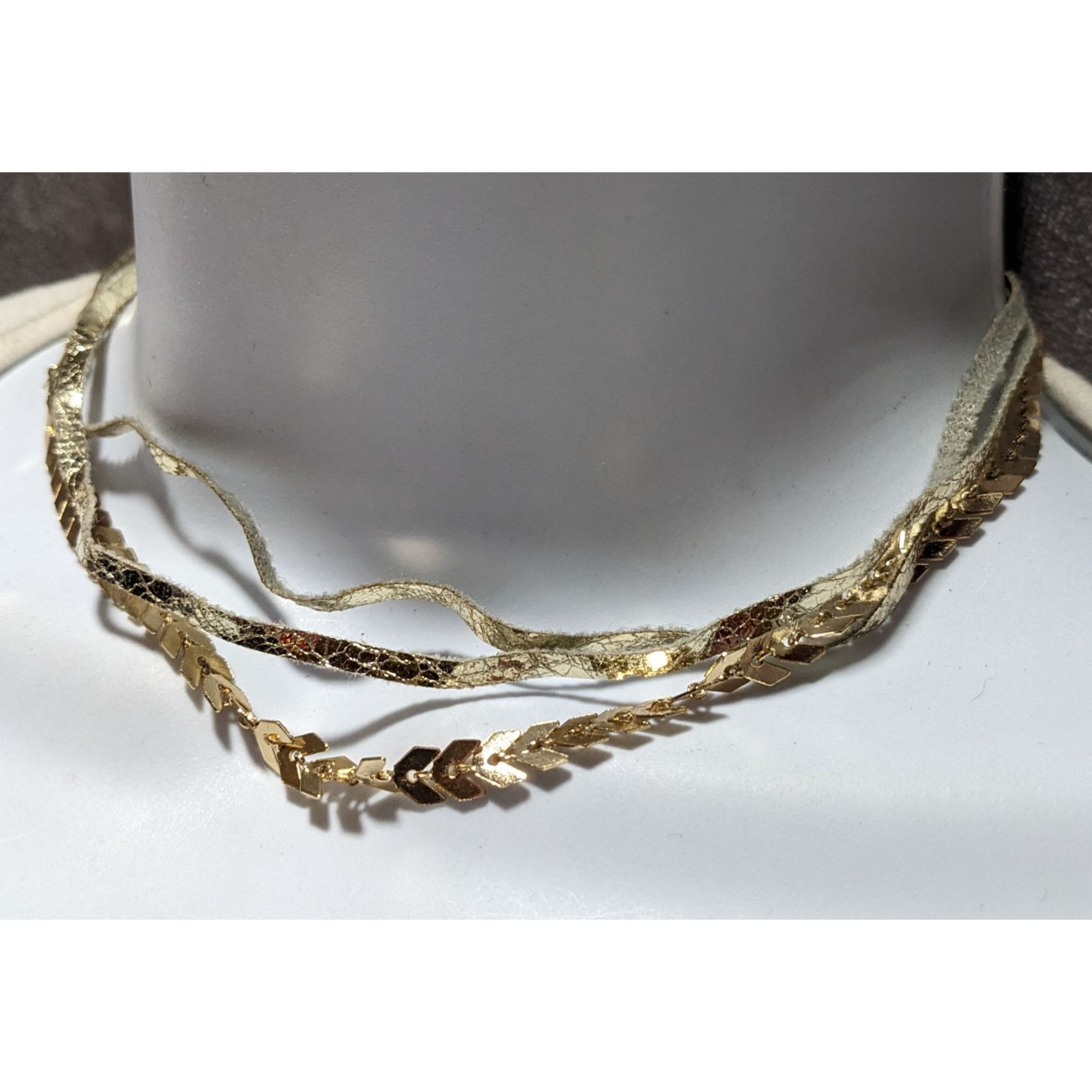 Other Gold Bohemian Choker Necklace Size ONE SIZE - 7 Thumbnail