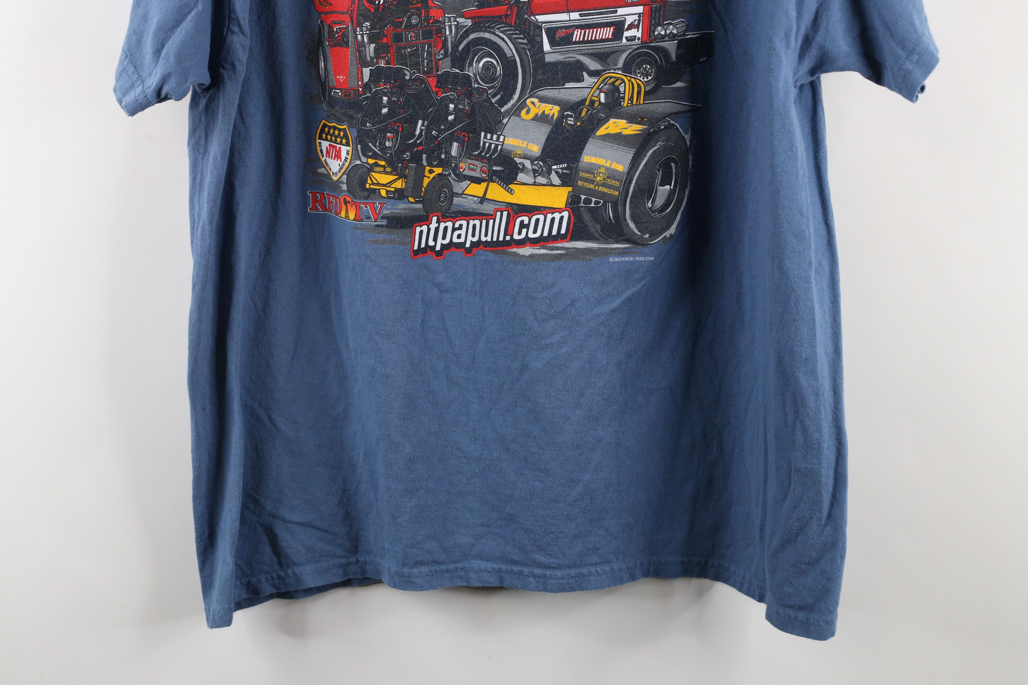 Vintage Streetwear Tractor Pulling Championship T-Shirt Blue Size US XL / EU 56 / 4 - 11 Thumbnail