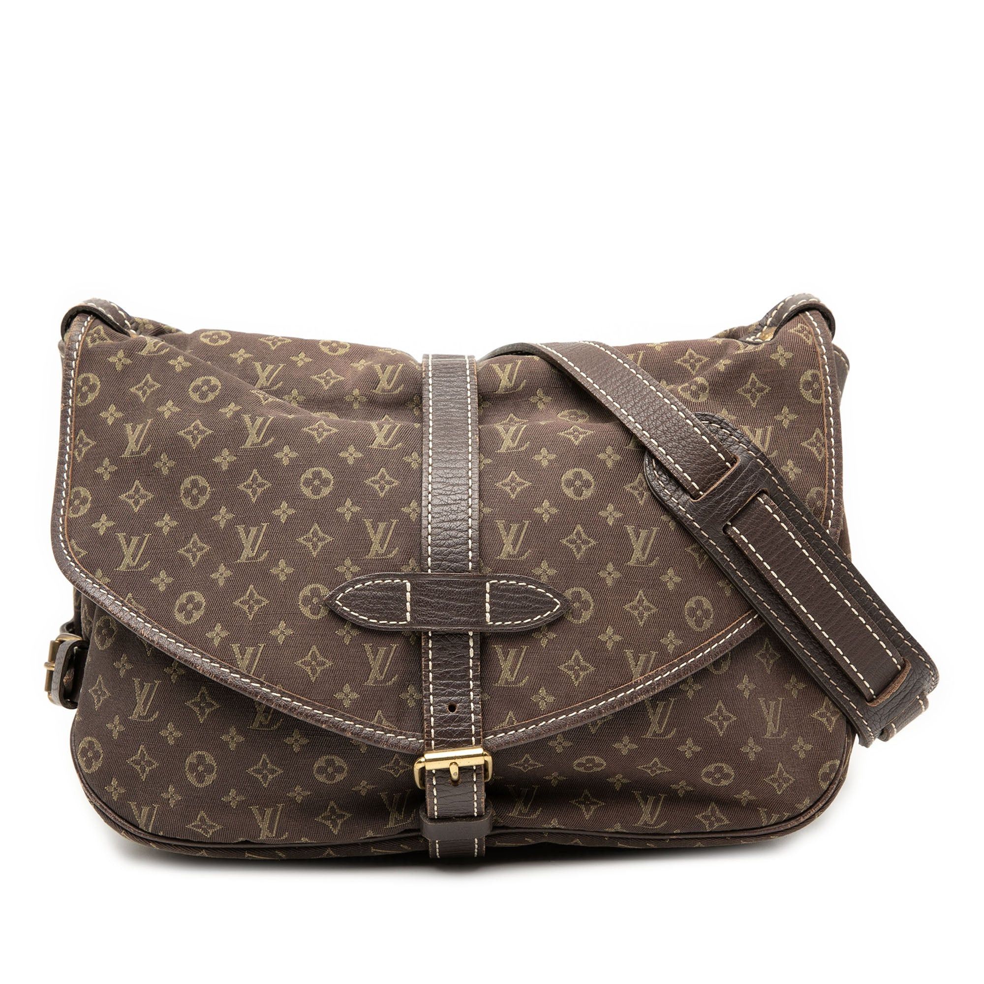 Louis Vuitton Monogram Mini Lin Saumur 30 Size ONE SIZE - 1 Thumbnail