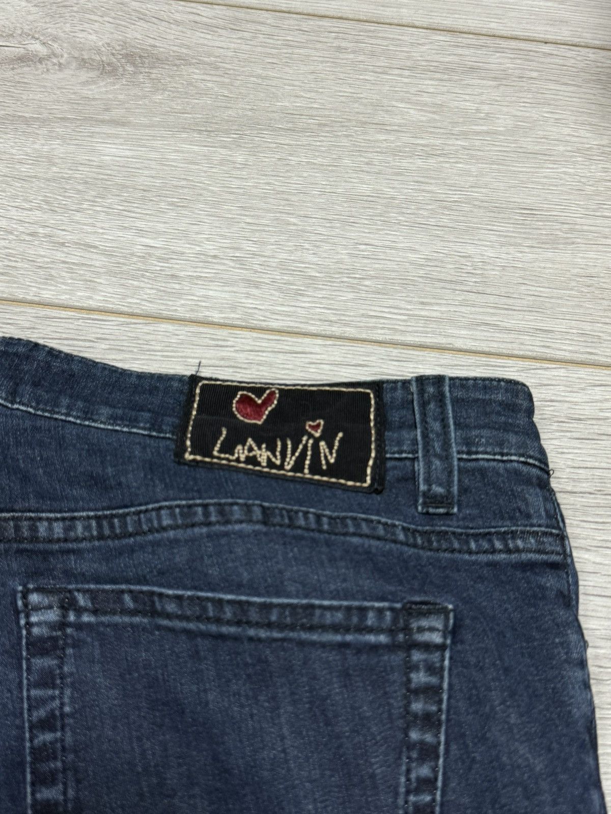 Lanvin Lanvin denim pants jeans zippers Italy Size US 32 / EU 48 - 2 Thumbnail