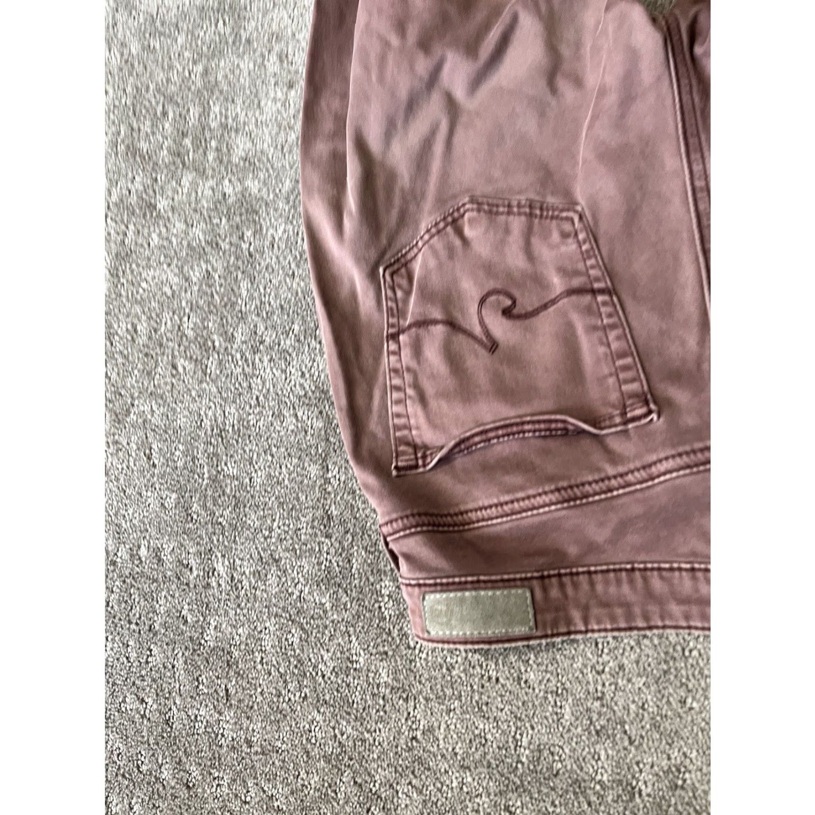 Denime AG Adriano Goldschmied The Abbey Skinny Jeans Women Size 26R Pink 26" Inseam Modern Size ONE SIZE - 5 Thumbnail