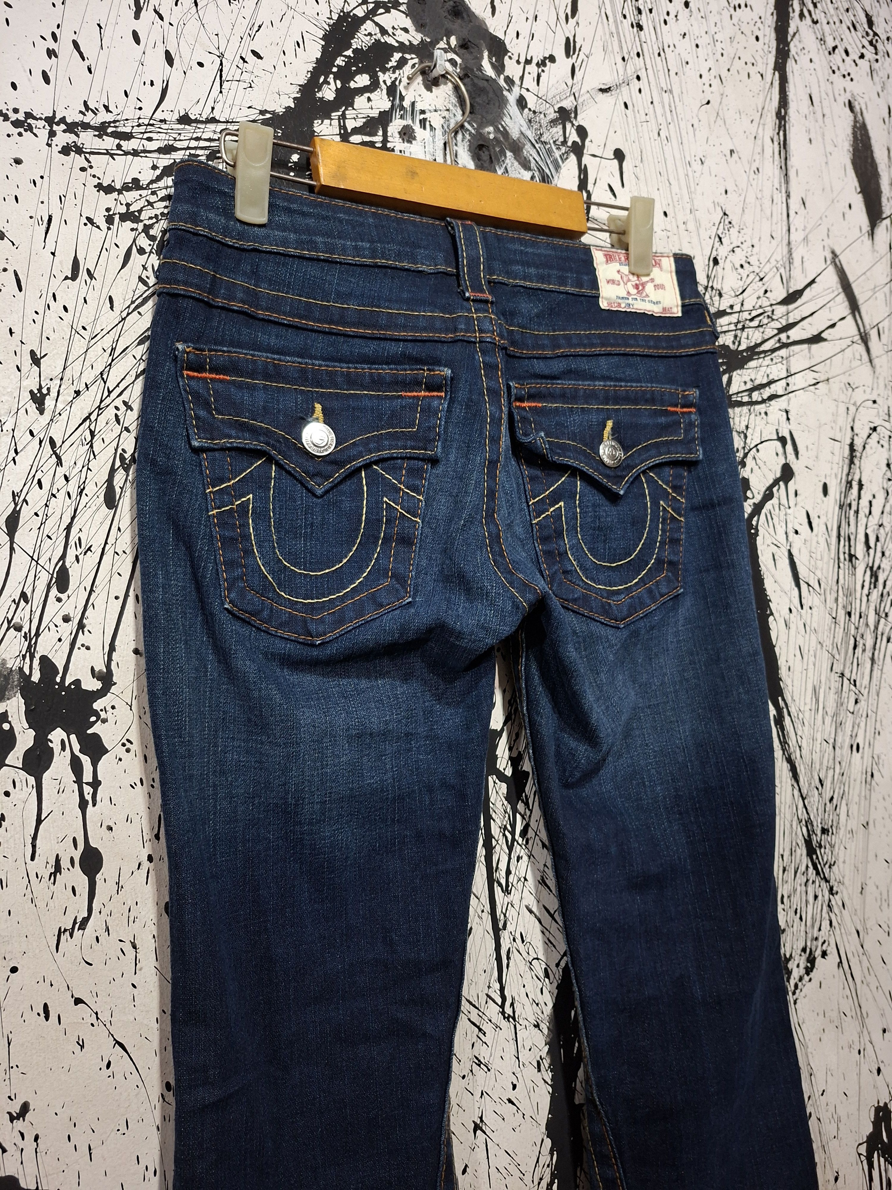 True Religion VINTAGE TRUE RELIGION JOEY FLARE JEANS Size 30" / US 8 / IT 44 - 5 Thumbnail
