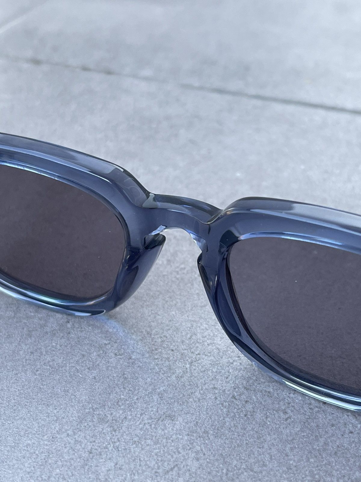Alexander McQueen !DS! SS23 Alexander Mcqueen MQ0346S Tiny Blue Sunglasses Size ONE SIZE - 19 Thumbnail