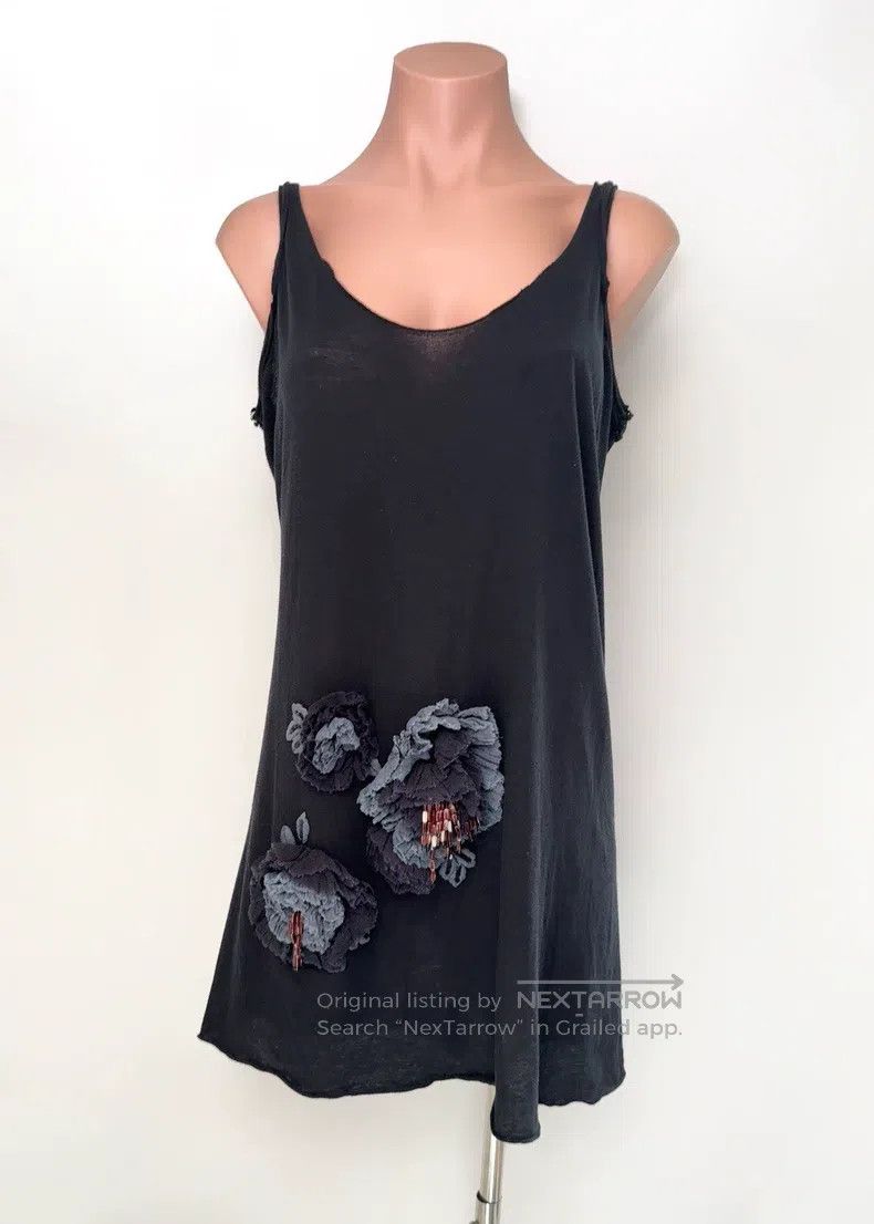 Yohji Yamamoto Yohji Yamamoto size 3 Three-dimensional flower decoration l Size L / US 10 / IT 46 - 1 Thumbnail