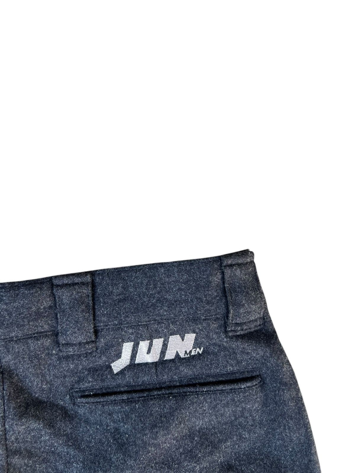 Japanese Brand Vintage 80s Jun Men Japan Black Wool Gurkha Trouser Pant Size US 30 / EU 46 - 20 Thumbnail
