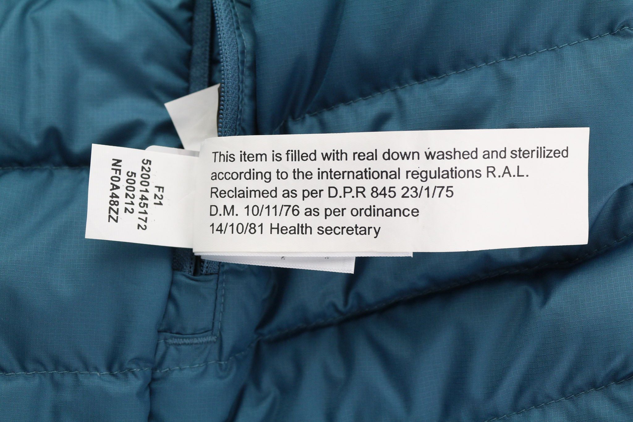 The North Face HOMETOWN M 550 Down Filled Quilted Puffer Jacket 82590 Size US M / EU 48-50 / 2 - 11 Thumbnail