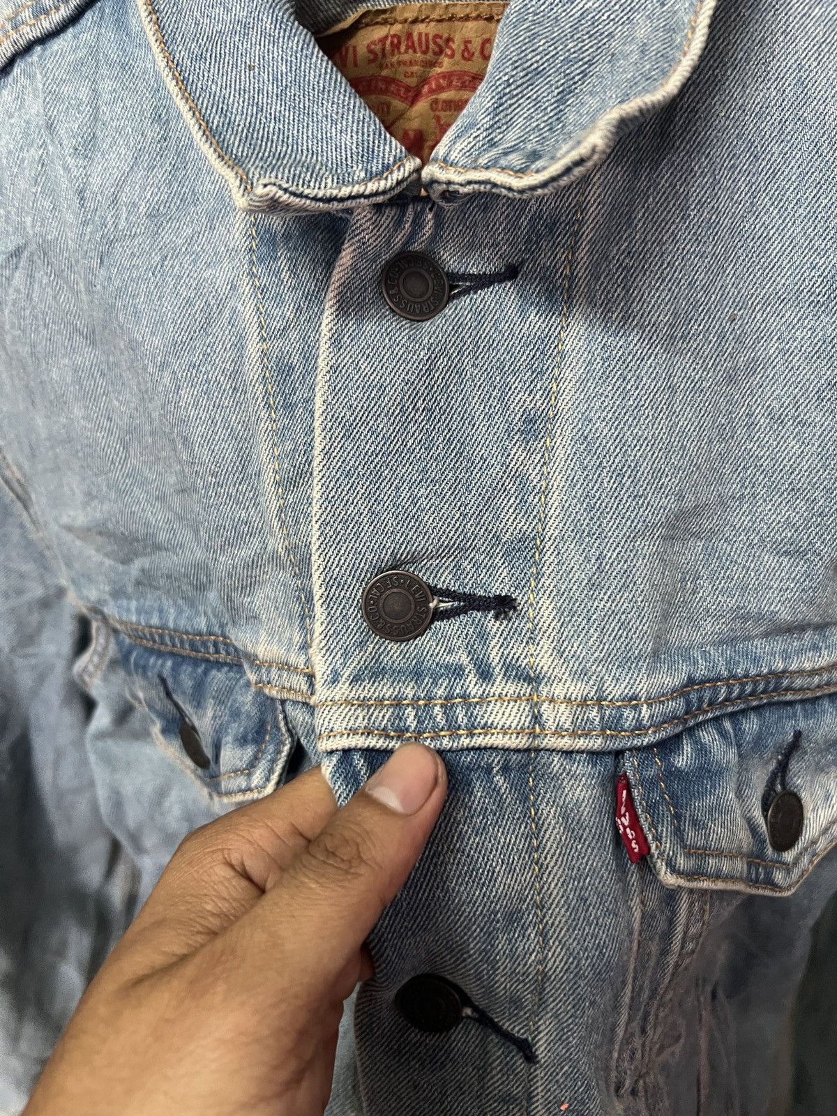 Levi's Vintage Levis Trucker Denim Jacket Size US M / EU 48-50 / 2 - 5 Thumbnail