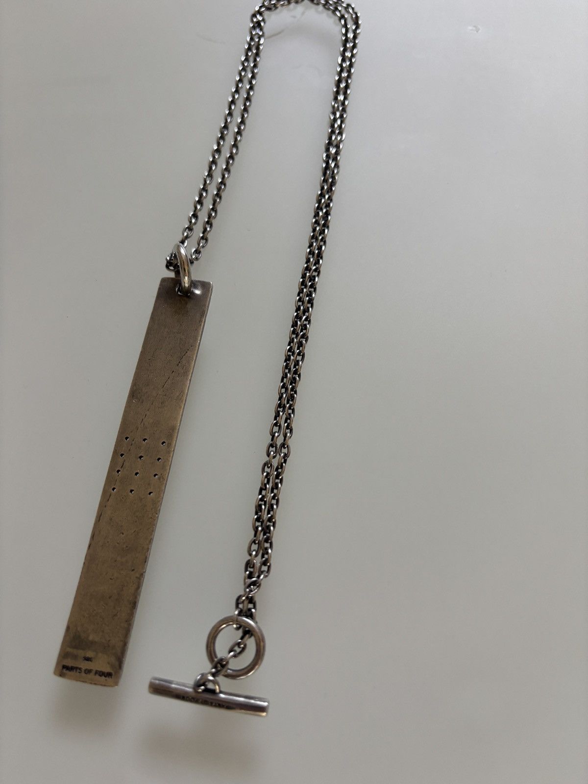 Parts Of Four Parts of Four Sterling Silver Perforated Pendant Necklace Size ONE SIZE - 2 Thumbnail