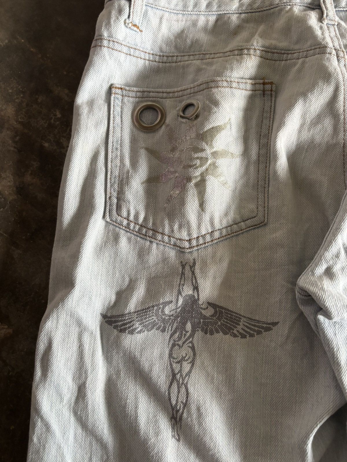Gotcha SICK Y2K GOTCHA JORTS SHORT JEANS DOPE DESIGN Size US 30 / EU 46 - 16 Thumbnail
