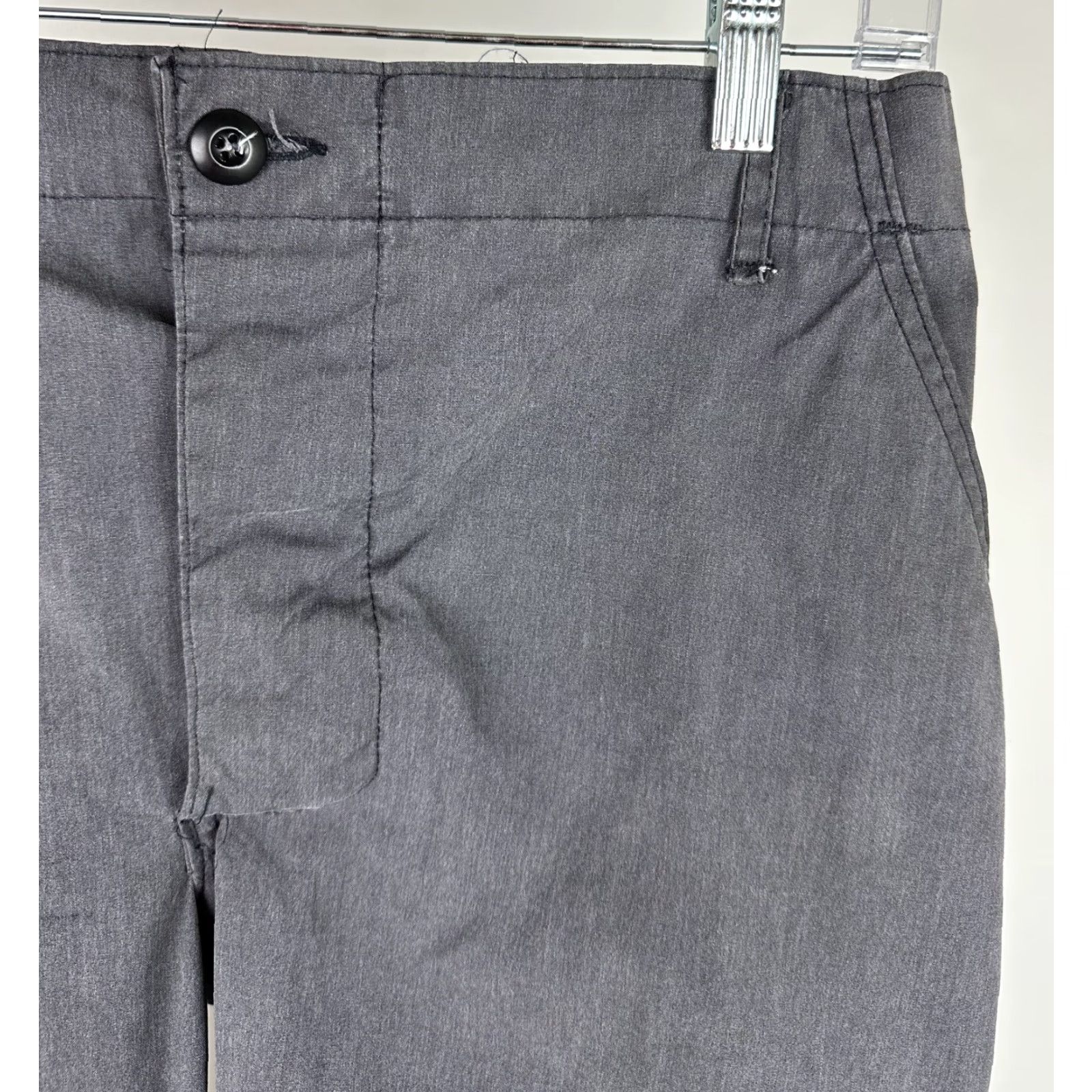 Vintage VINTAGE Army Cargo Pants 34x32 ACTUAL SLIM FIT Black 80s 90s Casual Mens Pants Size US 34 / EU 50 - 3 Thumbnail