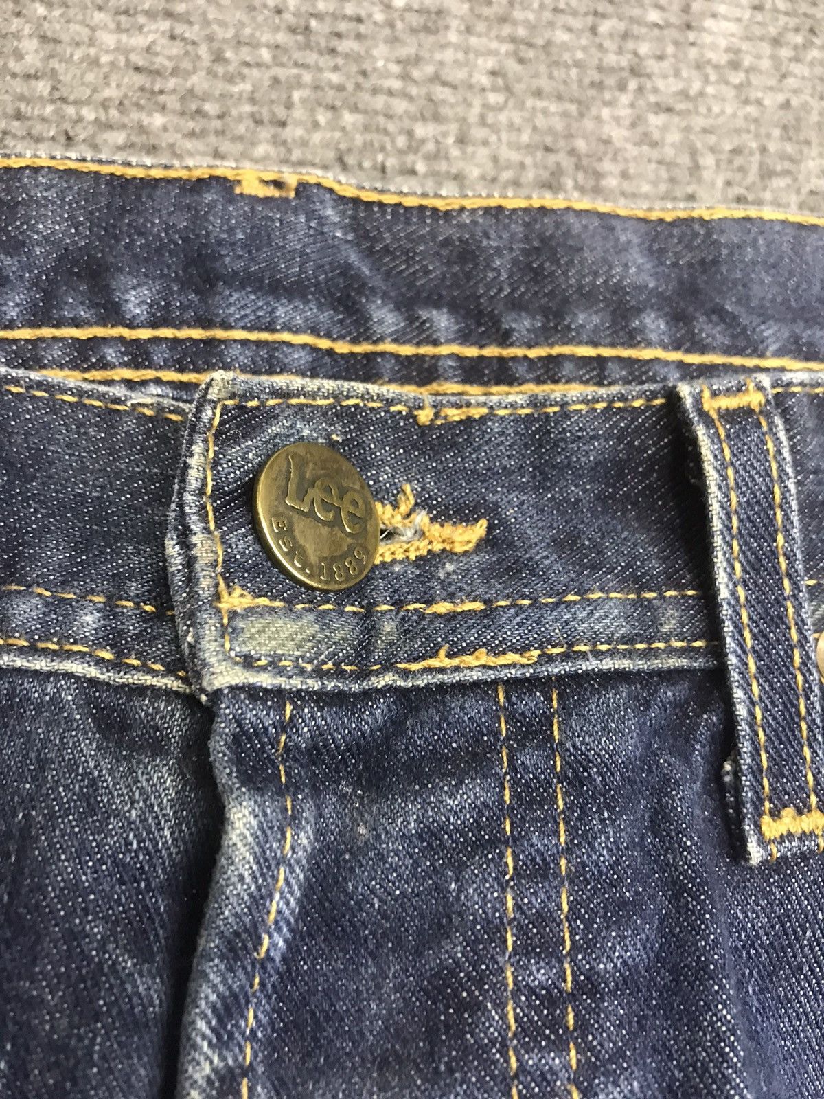 Lee Boot Cut Lee Blue Wash Jeans Size US 32 / EU 48 - 8 Thumbnail