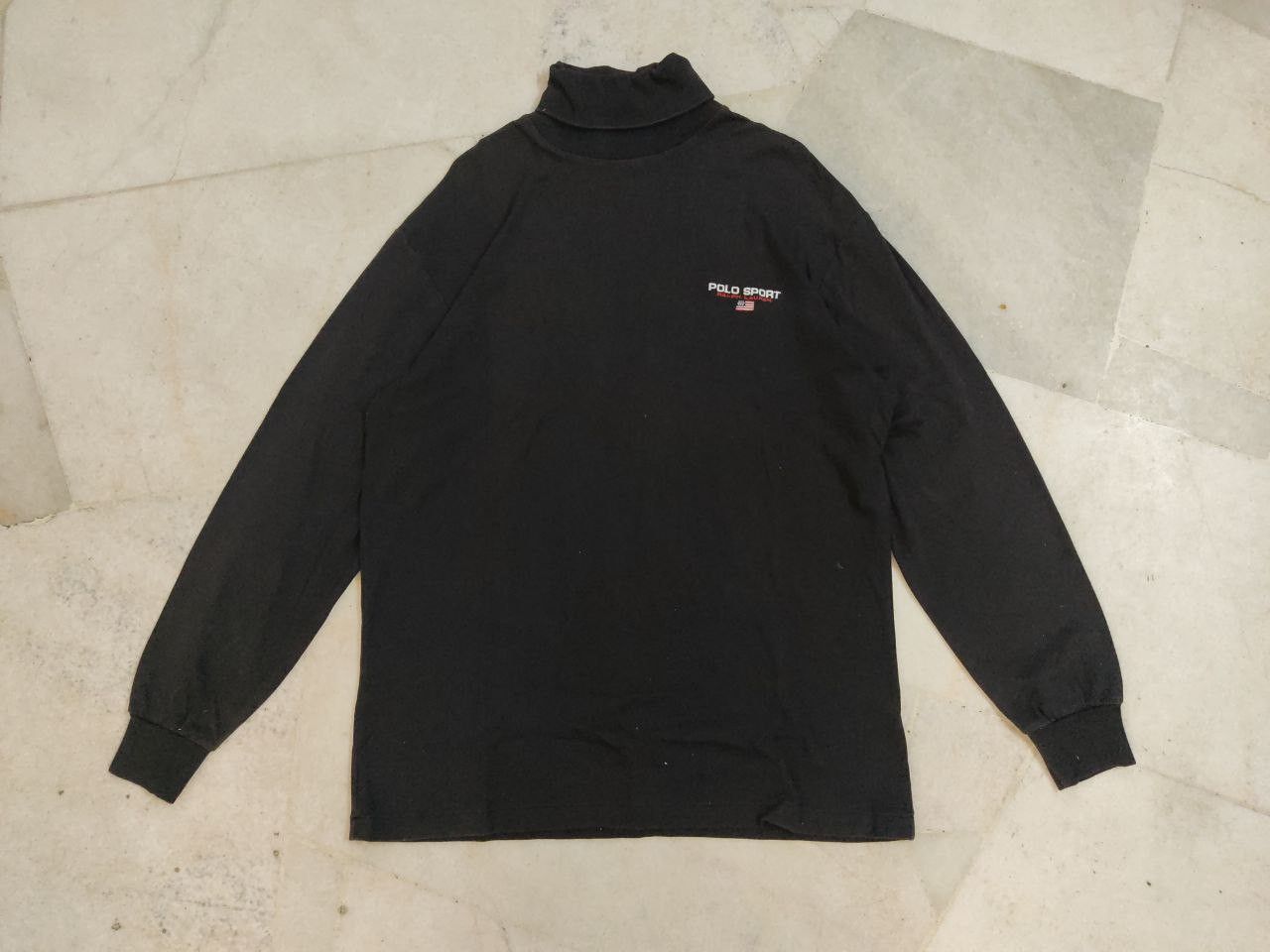 Polo Ralph Lauren Vintage 90s Polo Sport Turtleneck Size US L / EU 52-54 / 3 - 1 Thumbnail