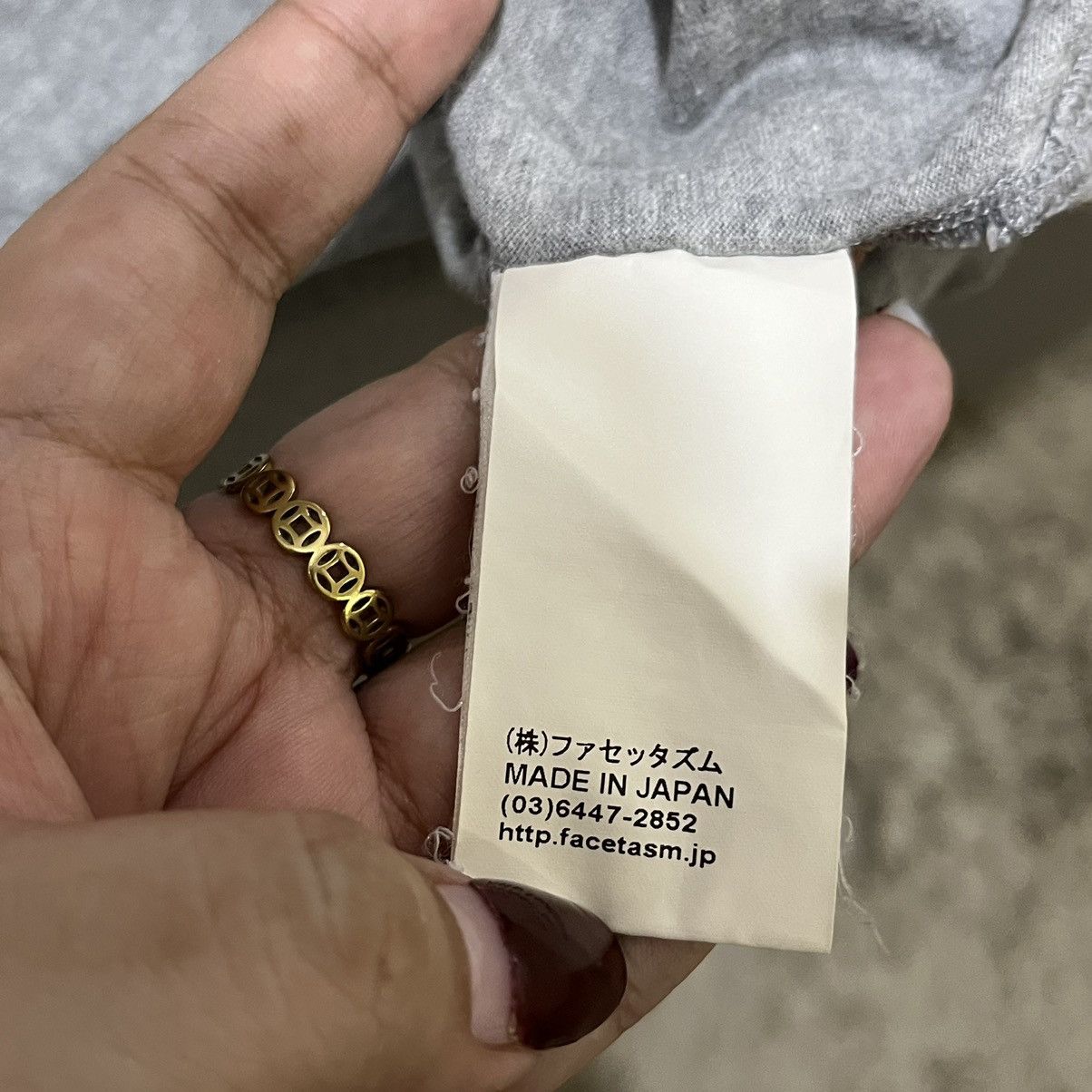 Facetasm Facetasm Japan AW17 Rib Big Shirt Size US XL / EU 56 / 4 - 6 Thumbnail