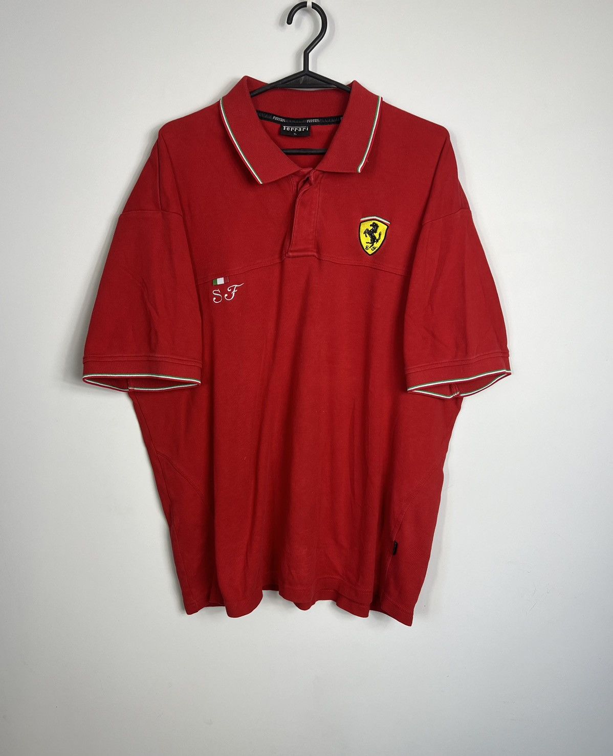Ferrari × NASCAR Polo Shirt Ferrari vintage racing nascar Size US XL / EU 56 / 4 - 1 Thumbnail