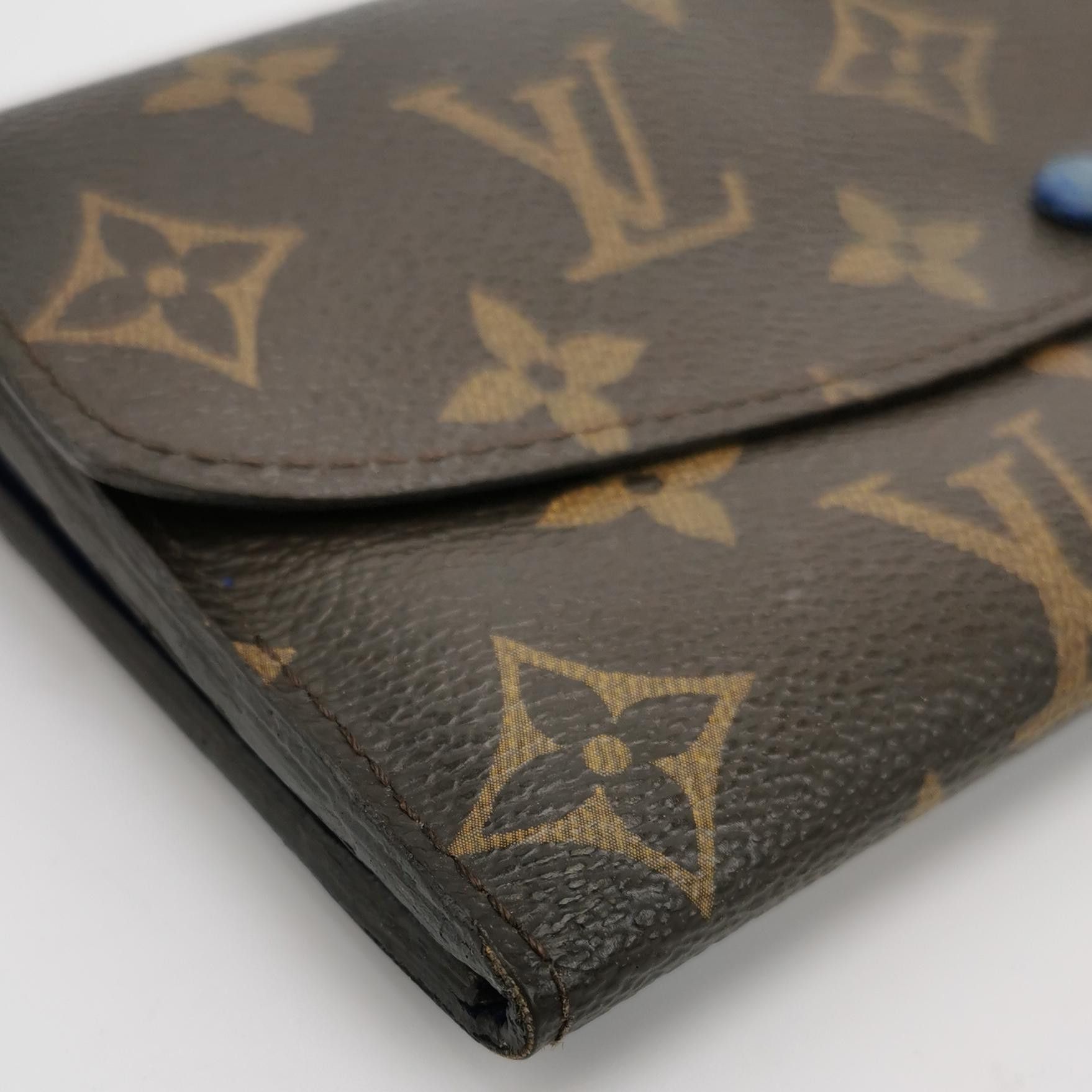 Louis Vuitton Louis Vuitton (LV) Emilie leather Monogram print snap walle Size ONE SIZE - 7 Thumbnail