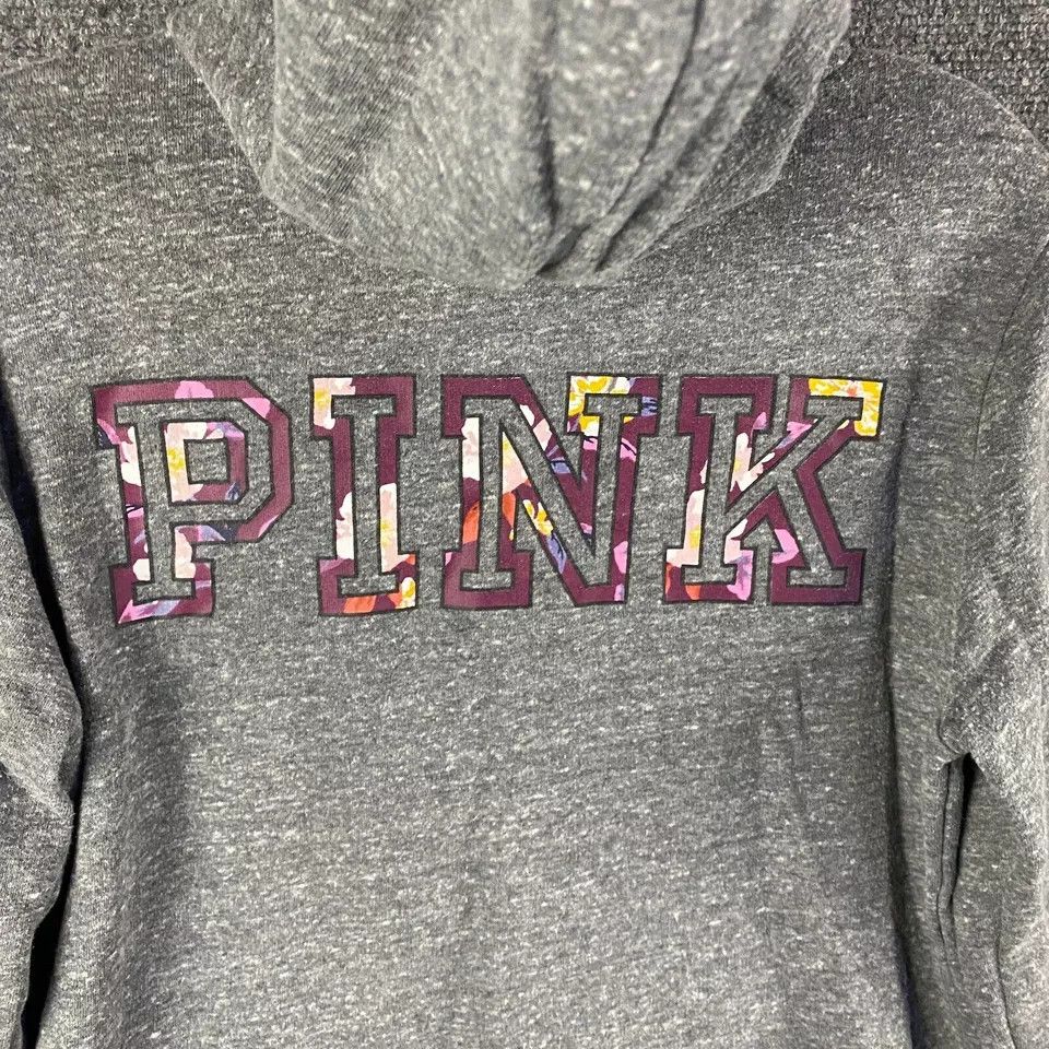 Victoria's Secret Victoria's Secret PINK Hoodie Women's Small Full Zip Cotton Size S / US 4 / IT 40 - 10 Thumbnail