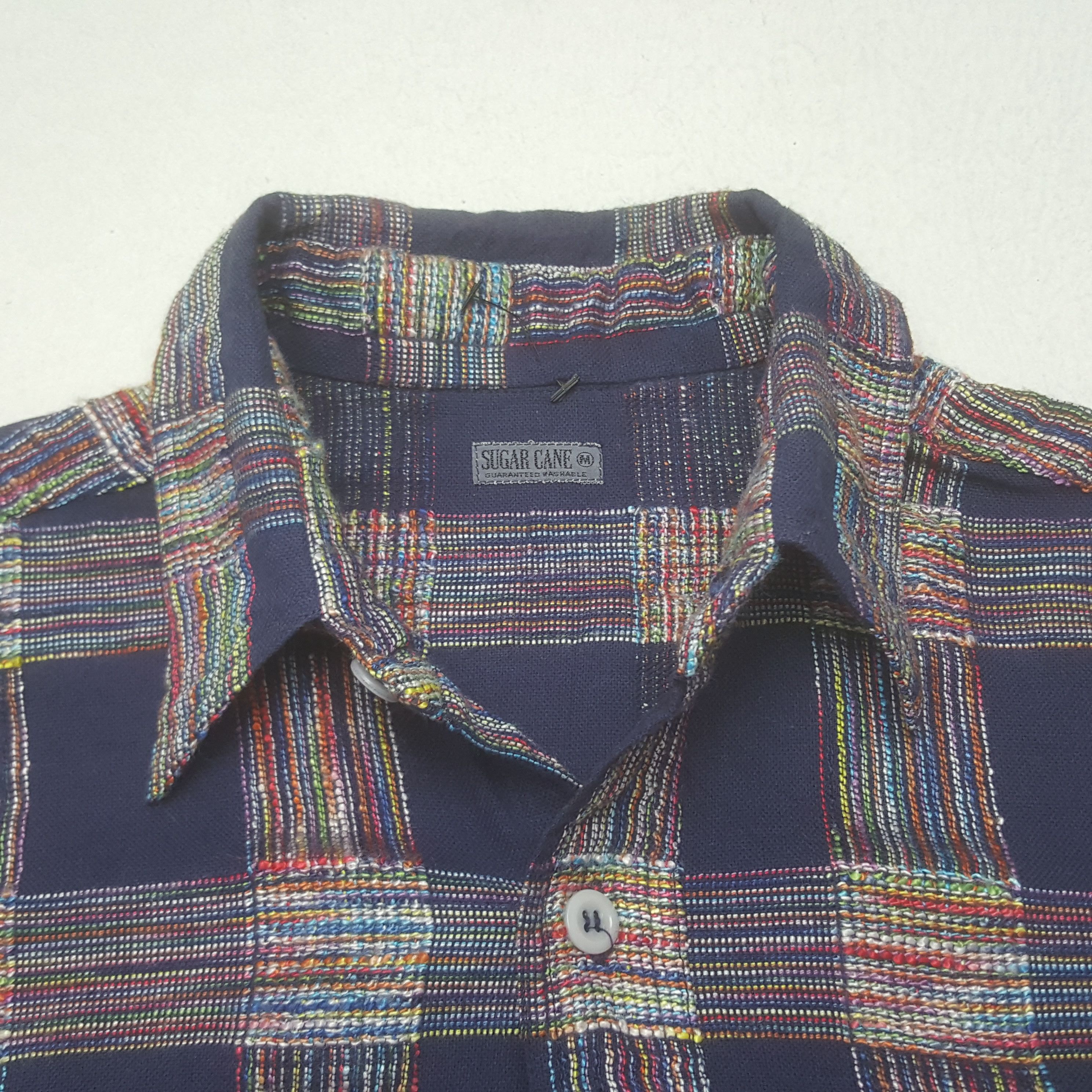 Sugar Cane × Vintage Vintage Sugar Cane Button Up Shirt Size US M / EU 48-50 / 2 - 3 Thumbnail