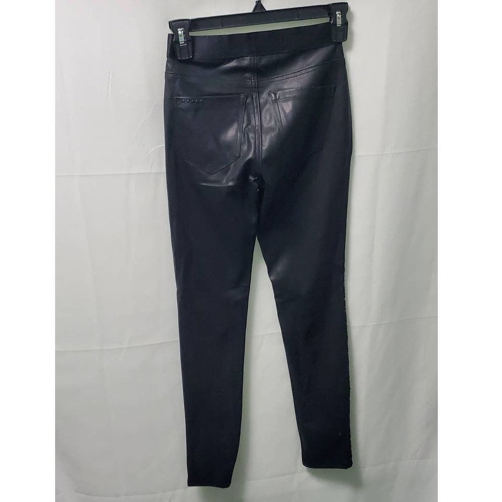 BLANKNYC Blank NYC Shape Shifter-001 Skinny Pants Black Sequin Size 24" / US 00 / IT 34 - 3 Thumbnail