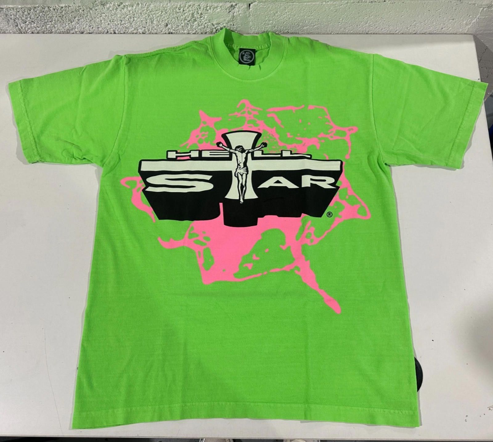 HELLSTAR NEW Hellstar Studios Path To Paradise Tee Green Men's Sz M Size US M / EU 48-50 / 2 - 1 Thumbnail