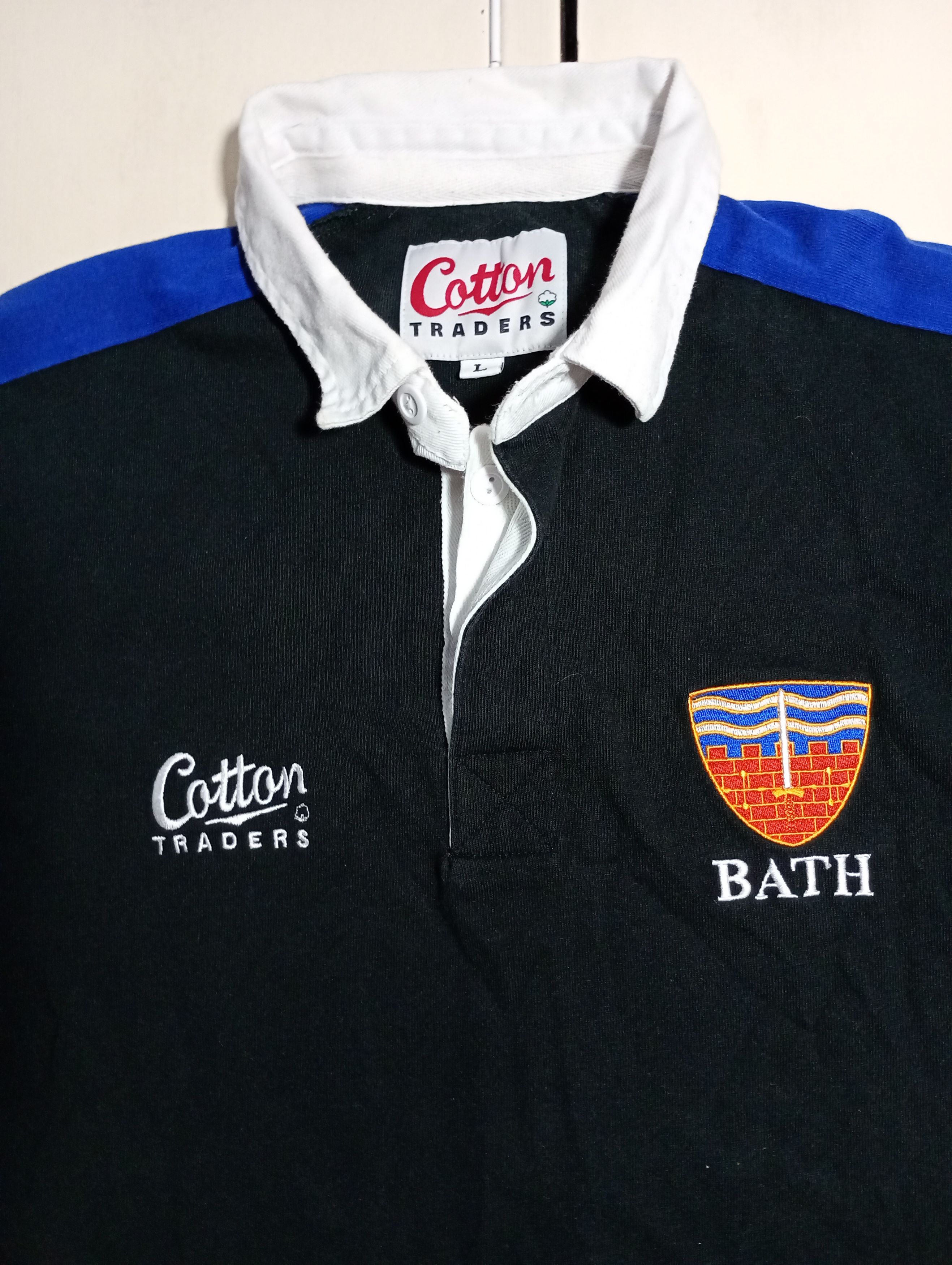 Cotton Traders Cotton Traders Bath Rugby Shirt Vintage 90's Size US L / EU 52-54 / 3 - 7 Thumbnail