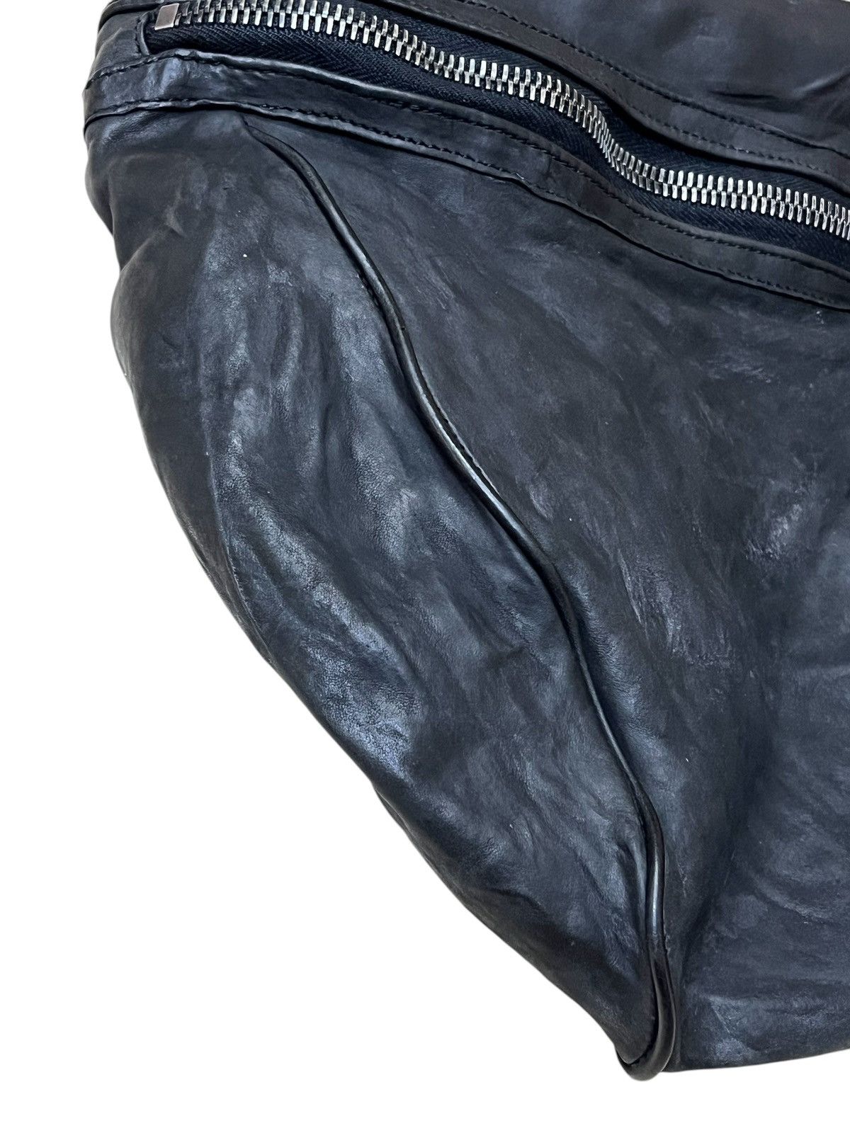 Isamu Katayama Backlash ISAMU KATAYAMA BACKLASH BLACK LEATHER COWHIDE SHOULDER BAG Size ONE SIZE - 8 Thumbnail