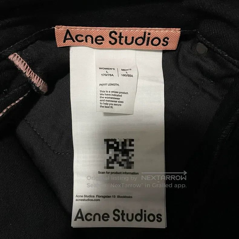 Acne Studios Acne Studios size L 2025 Loose Straight Washed Baggy Denim Size US 28 / EU 44 - 4 Thumbnail
