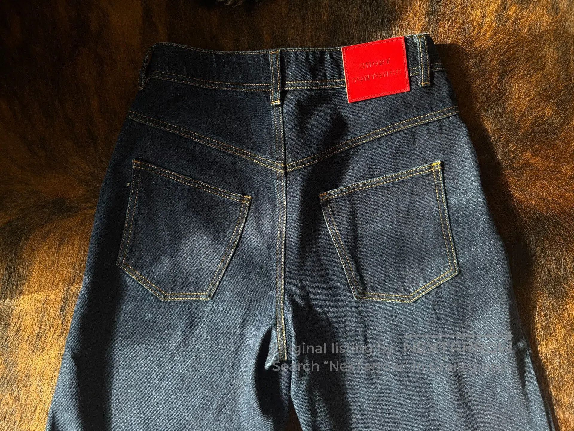 Japanese Brand SHORT SENTENCE 23 SS Designer Jeans. Size 28" / US 6 / IT 42 - 7 Thumbnail