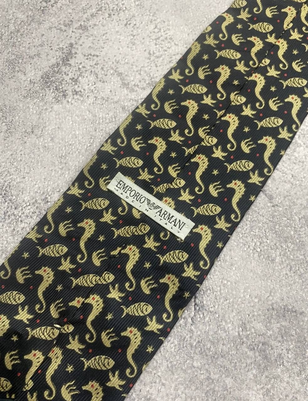 Emporio Armani Vintage Emporio Armani Ties Old Maney Size ONE SIZE - 4 Thumbnail