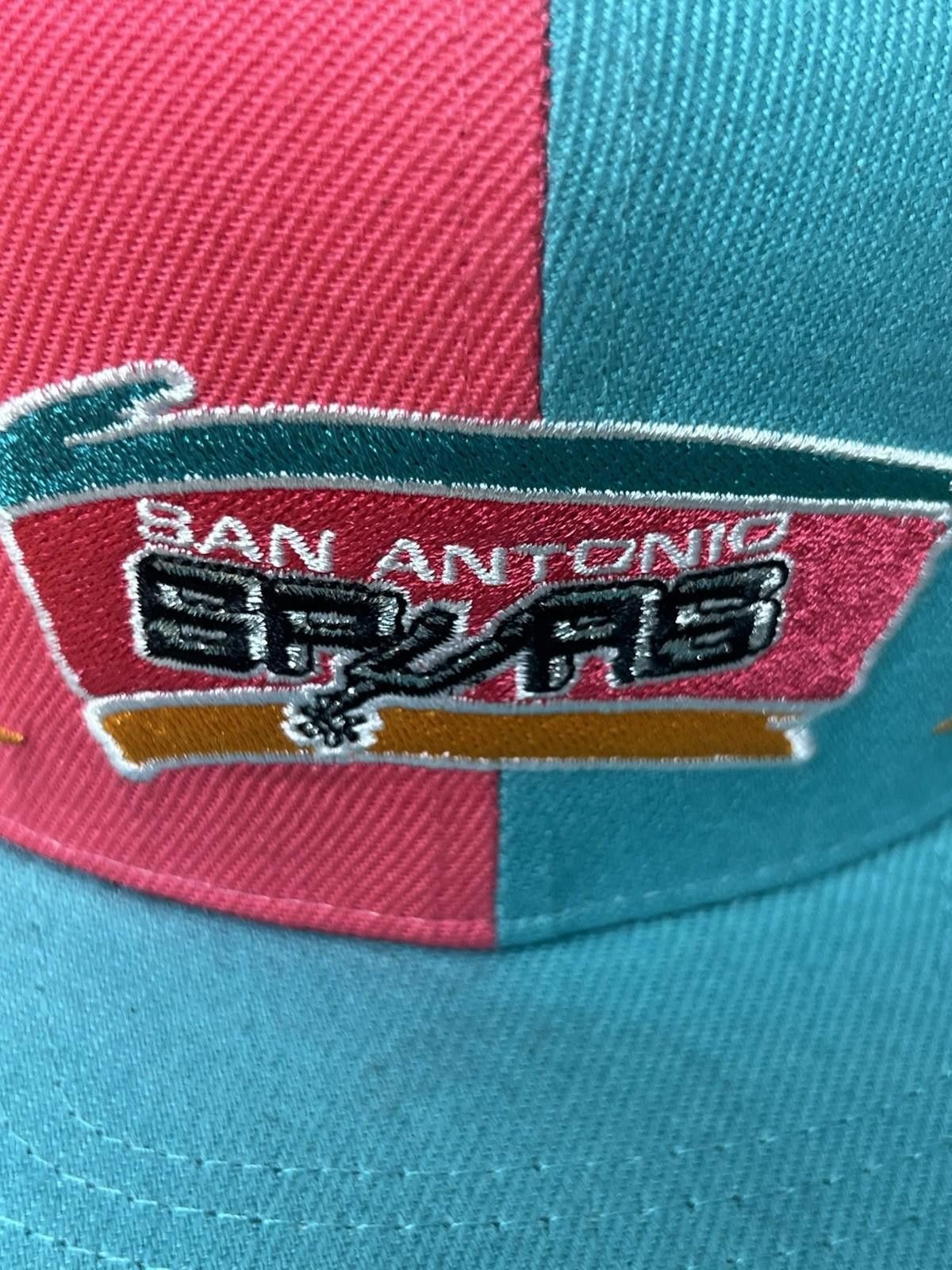 Mitchell & Ness San Antonio Spurs Mitchell & Ness Snapback Hat Size ONE SIZE - 6 Thumbnail