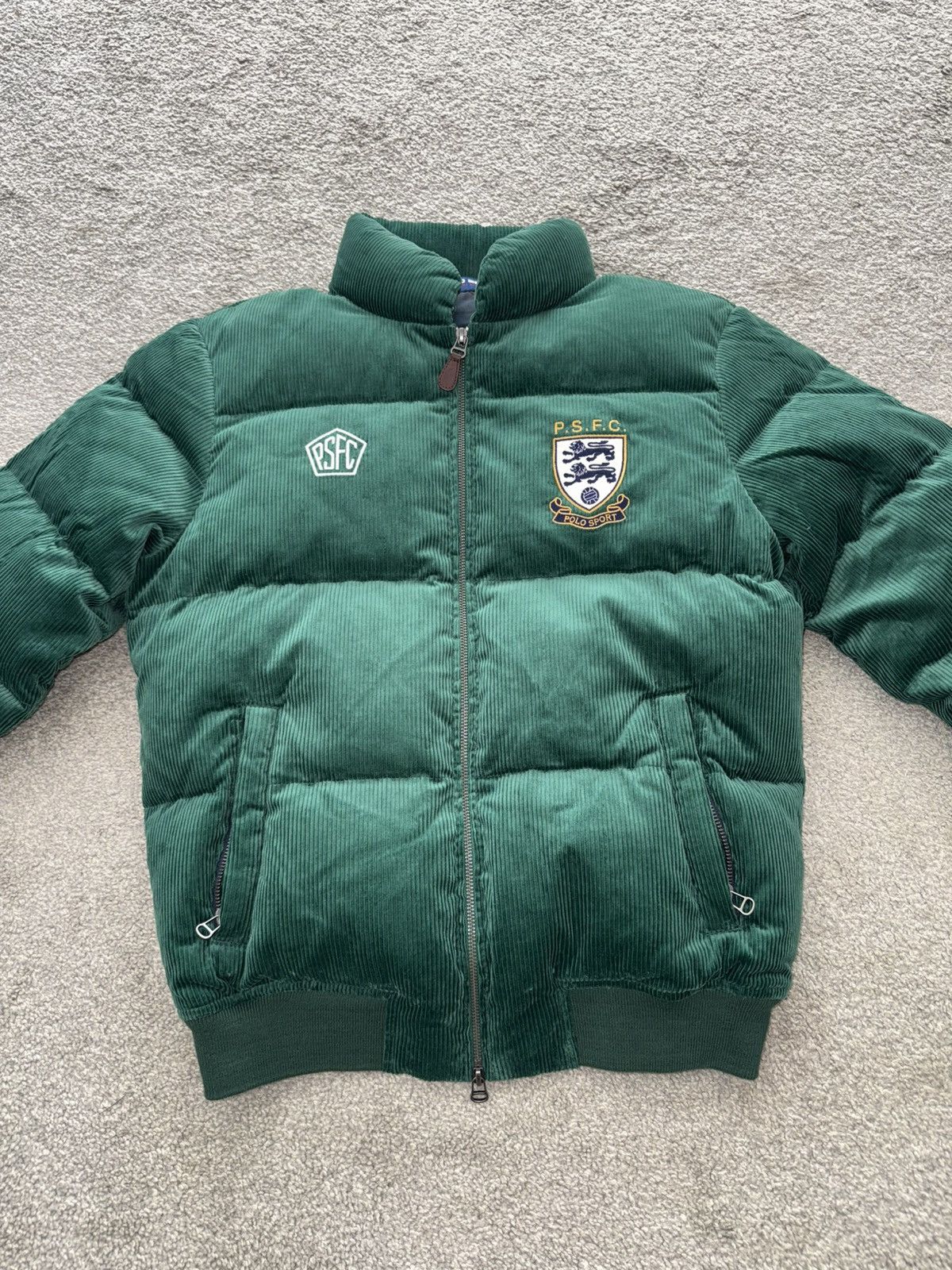 Polo Ralph Lauren Polo Ralph Lauren Polo Sport Corduroy Duck Down Fill Jacket Size US S / EU 44-46 / 1 - 8 Thumbnail