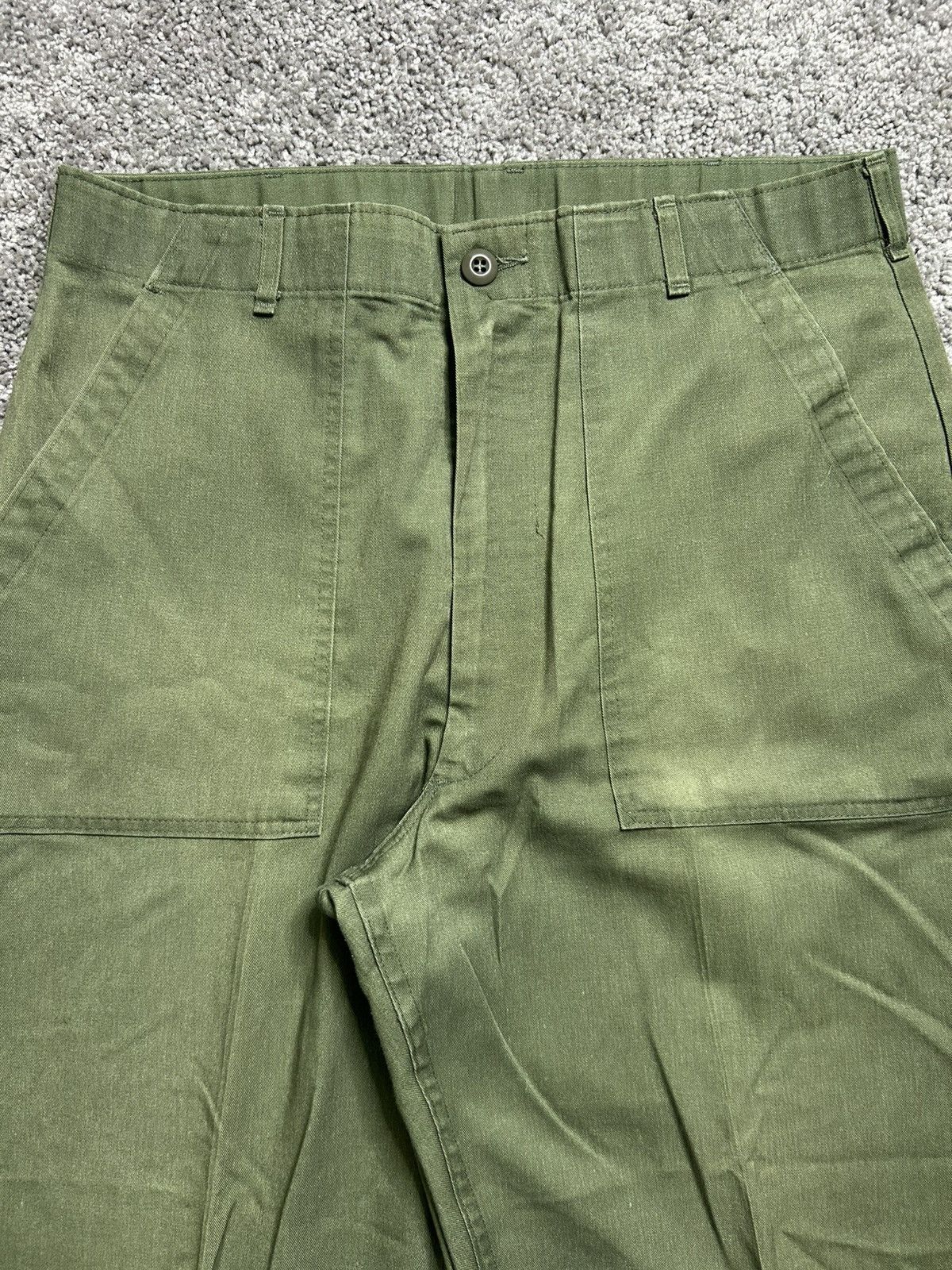 Other Vintage 80s Military OG 507 Pants YKK zipper Size US 33 - 2 Thumbnail