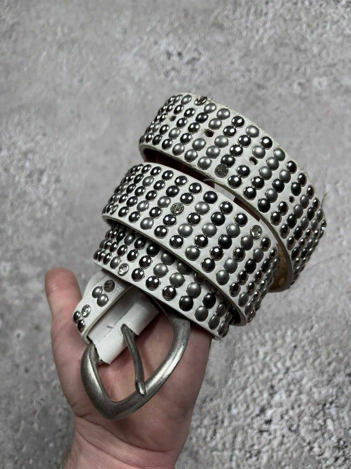 Japanese Brand × Vintage Vintage Y2K crazy Avant Garde belt Size ONE SIZE - 4 Thumbnail